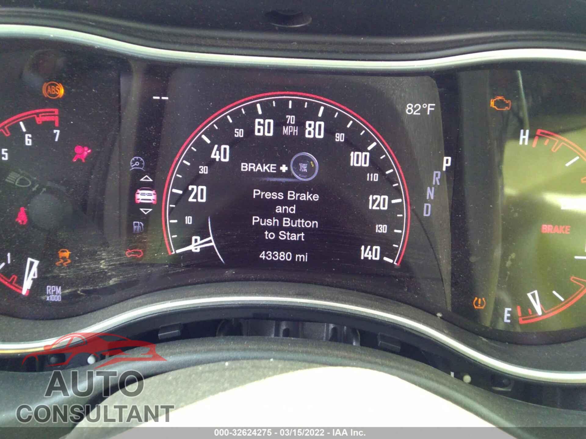 DODGE DURANGO 2019 - 1C4RDHAGXKC603190