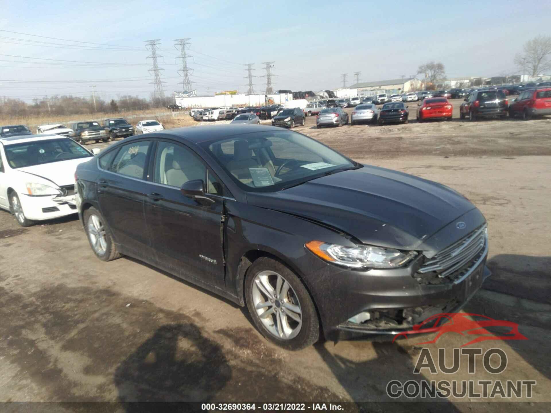 FORD FUSION HYBRID 2018 - 3FA6P0LU1JR152042