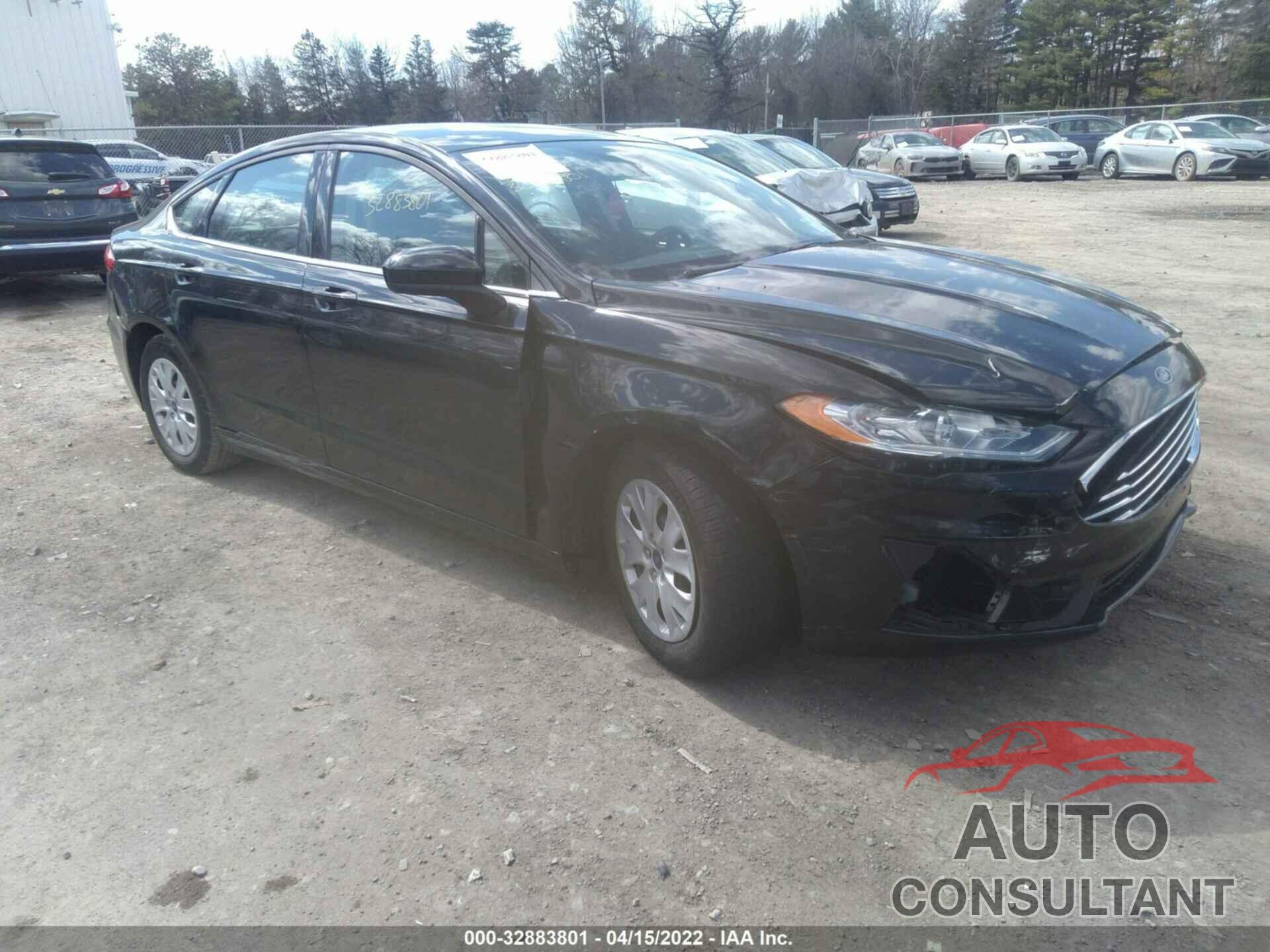 FORD FUSION 2019 - 3FA6P0G7XKR217816