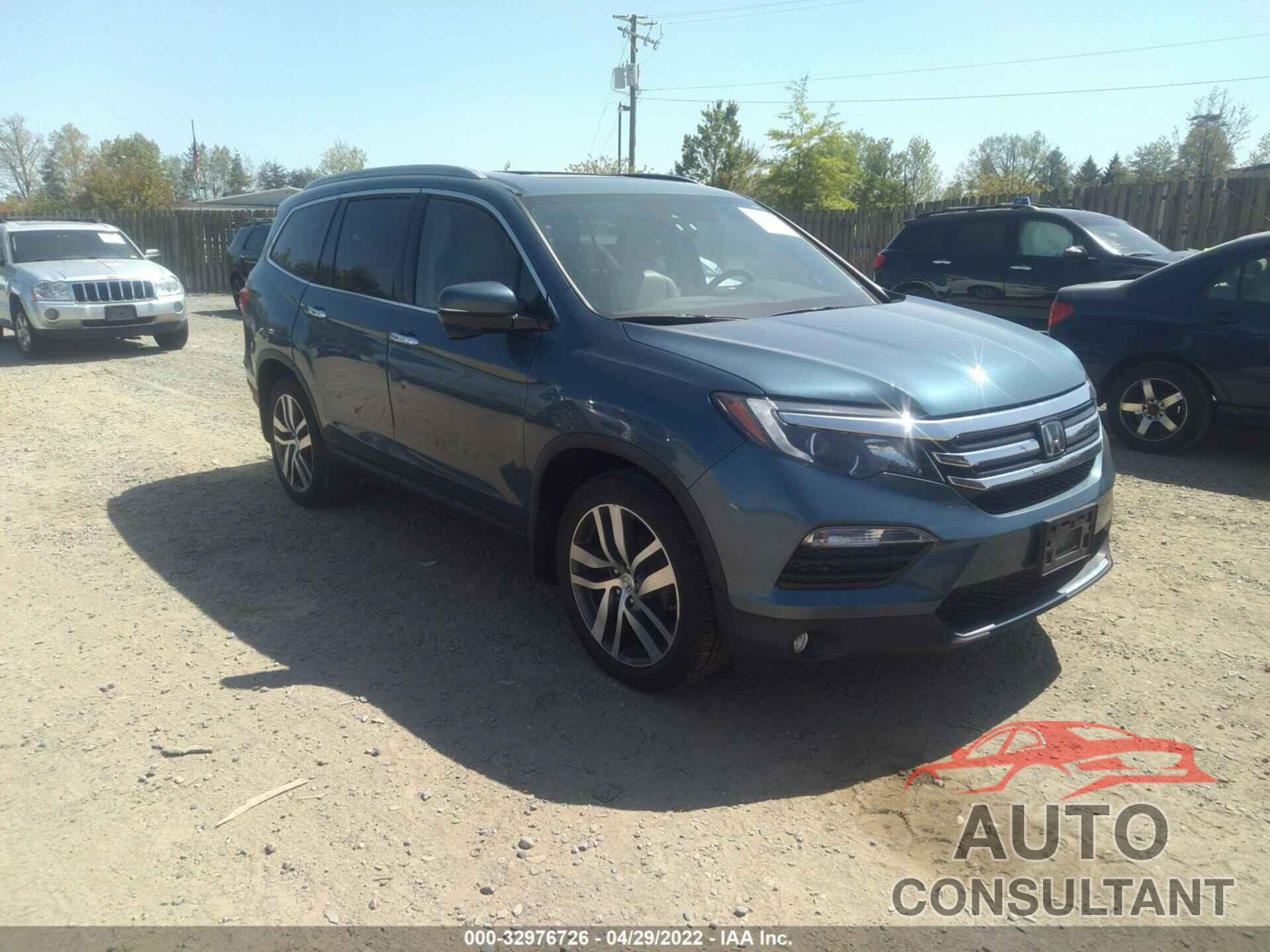 HONDA PILOT 2016 - 5FNYF6H99GB035879