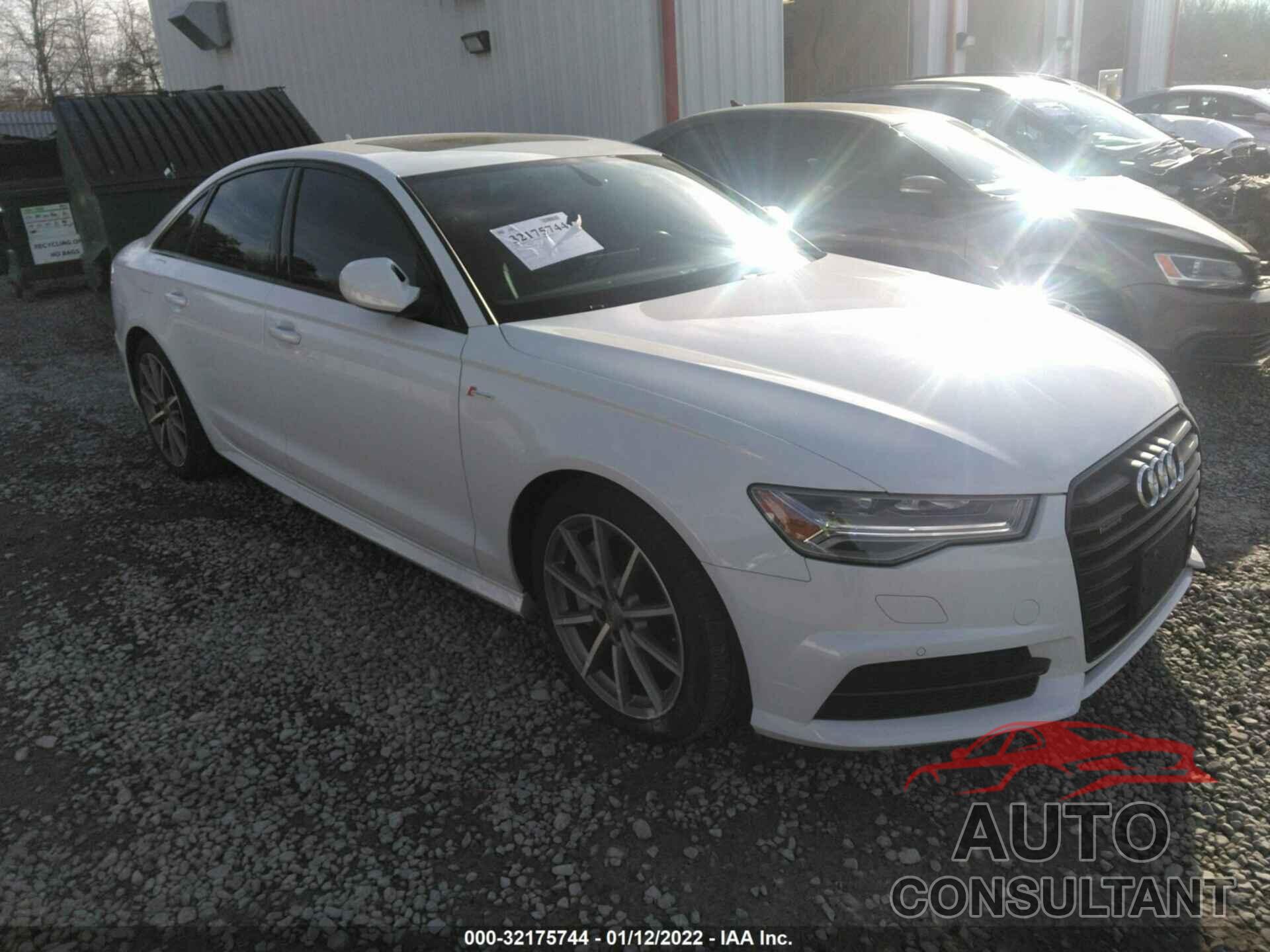 AUDI A6 2018 - WAUG3AFC9JN023596