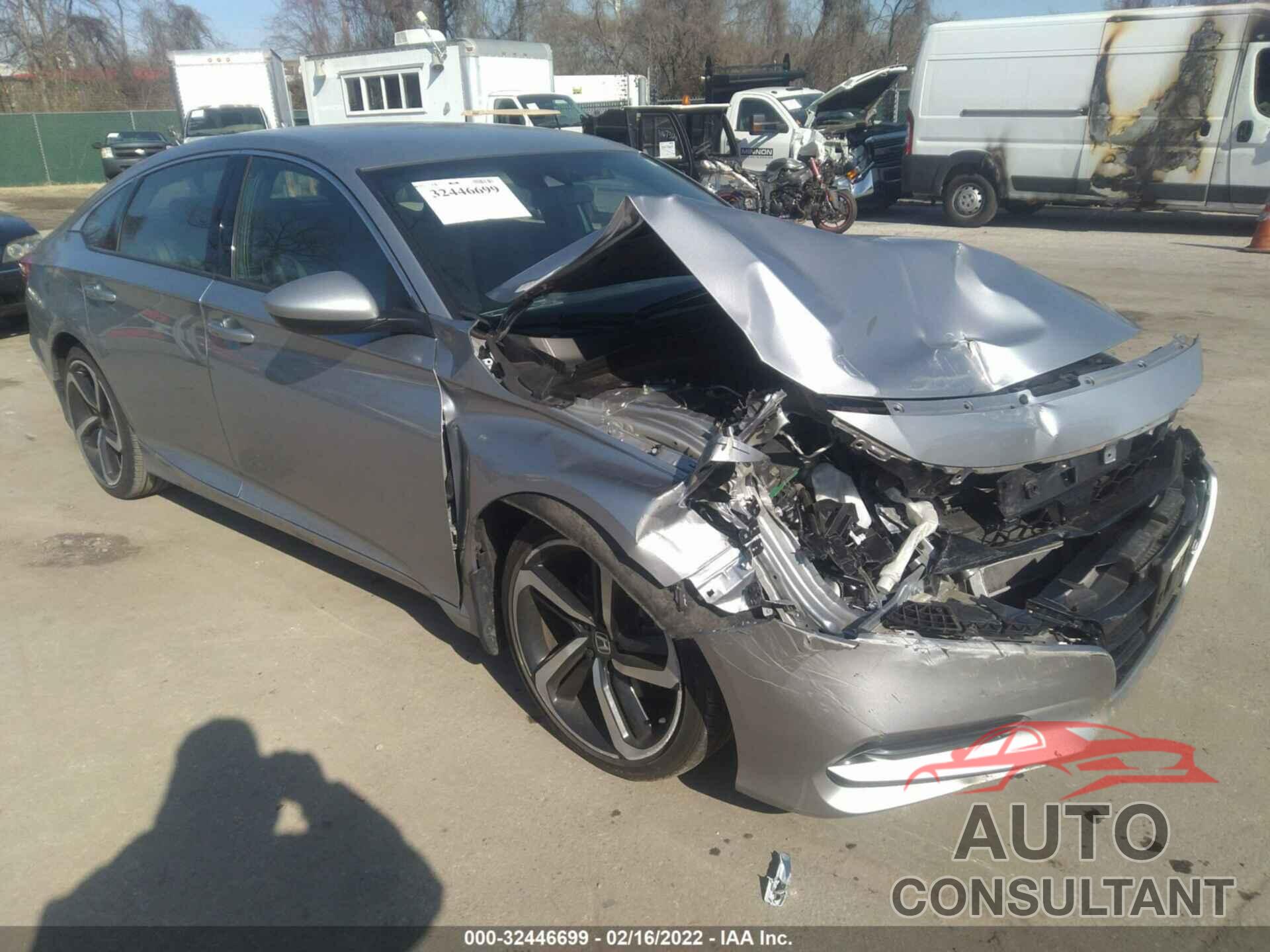 HONDA ACCORD SEDAN 2018 - 1HGCV1F38JA166592