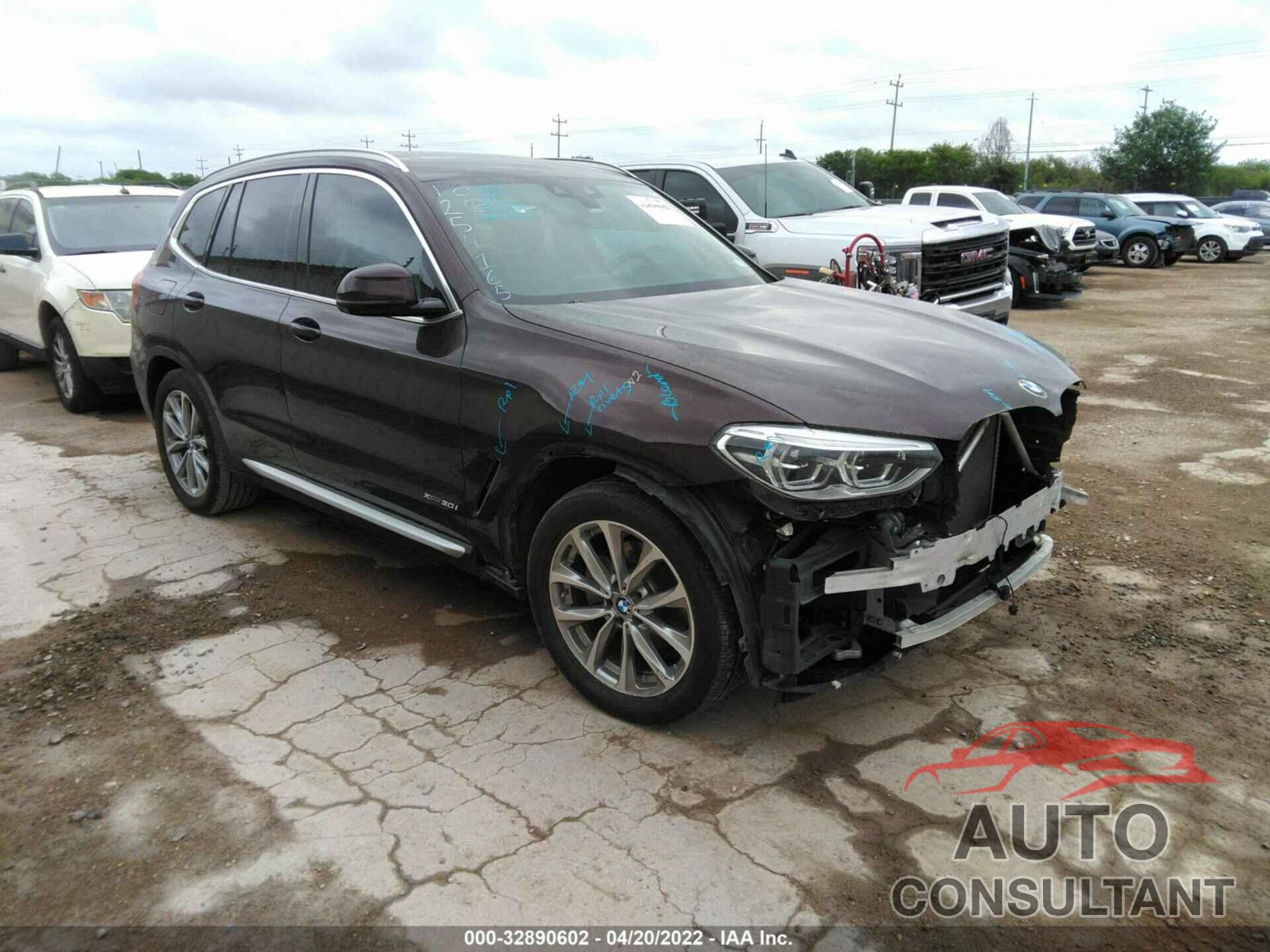 BMW X3 2018 - 5UXTR9C51JLC76283