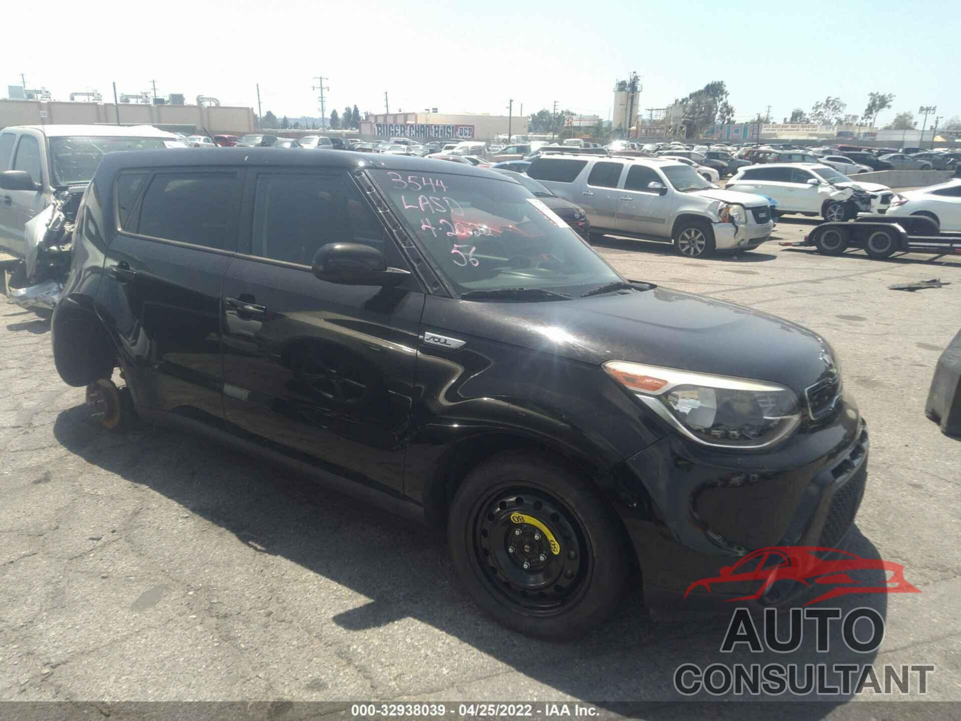 KIA SOUL 2016 - KNDJP3A57G7243544