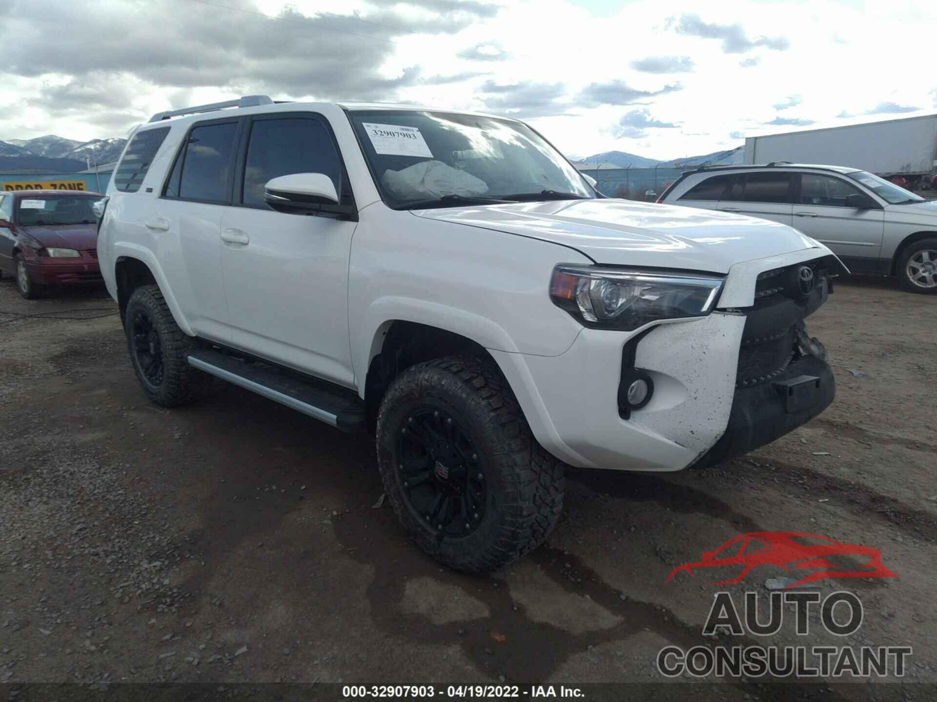 TOYOTA 4RUNNER 2016 - JTEBU5JR5G5303176