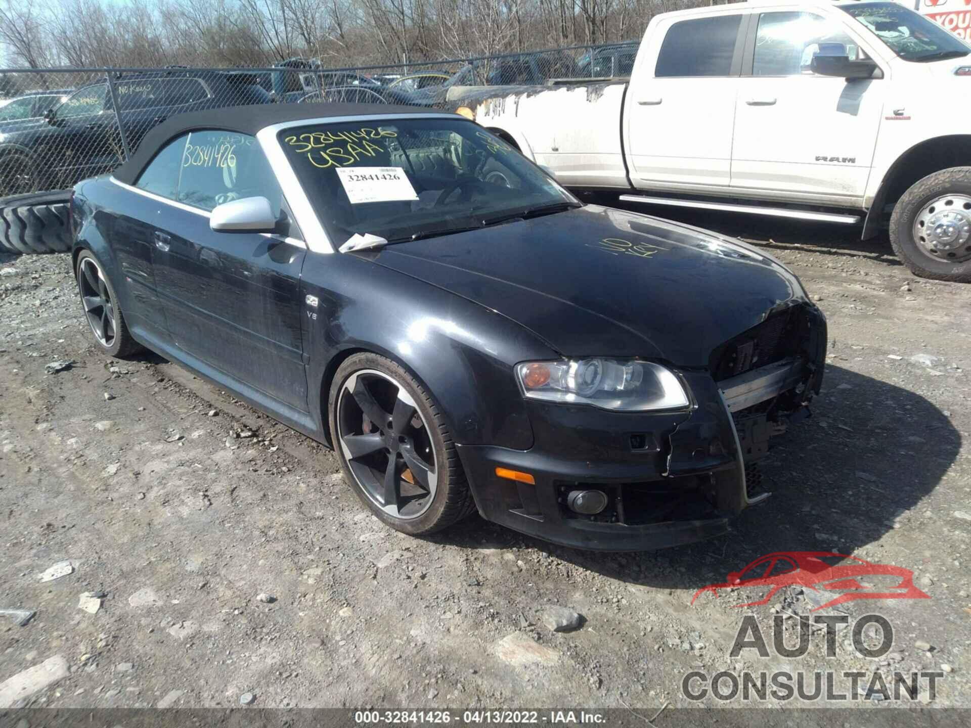 AUDI RS 4 2008 - WUAYU48H48K800098