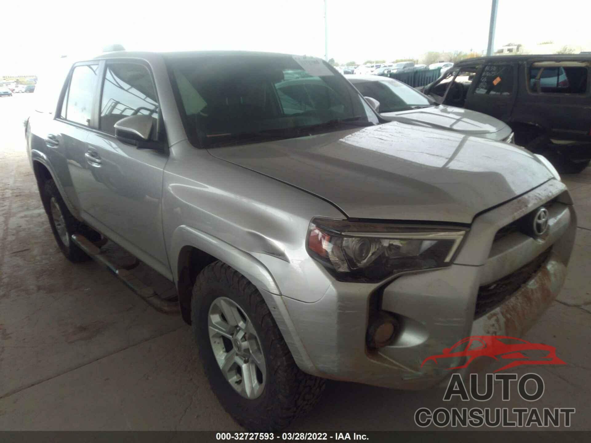 TOYOTA 4RUNNER 2018 - JTEZU5JR8J5165235