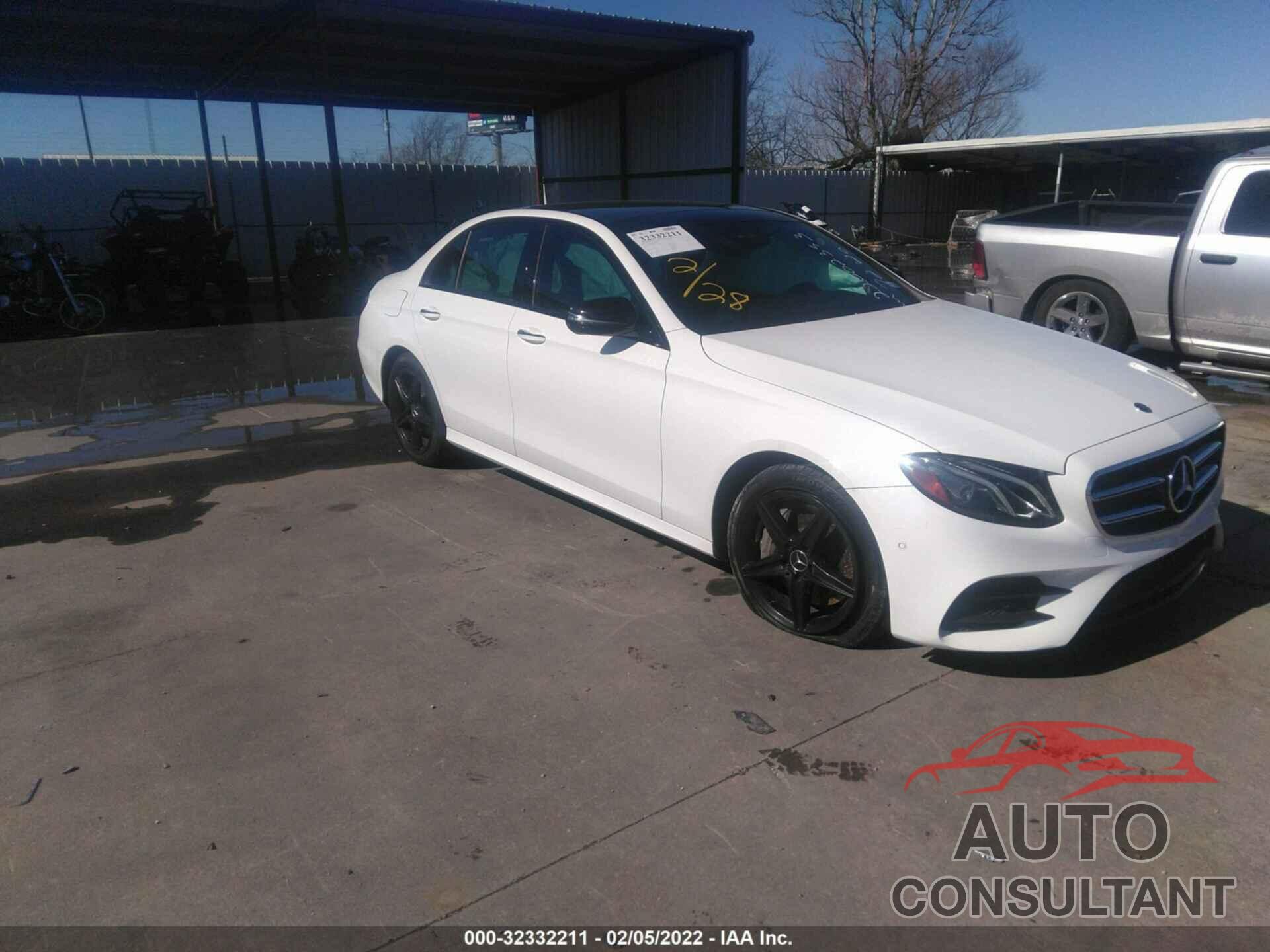 MERCEDES-BENZ E-CLASS 2018 - WDDZF4JB6JA320292