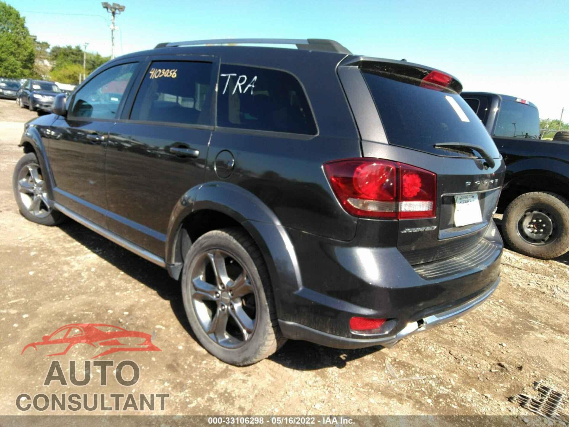 DODGE JOURNEY 2017 - 3C4PDCGG3HT533207