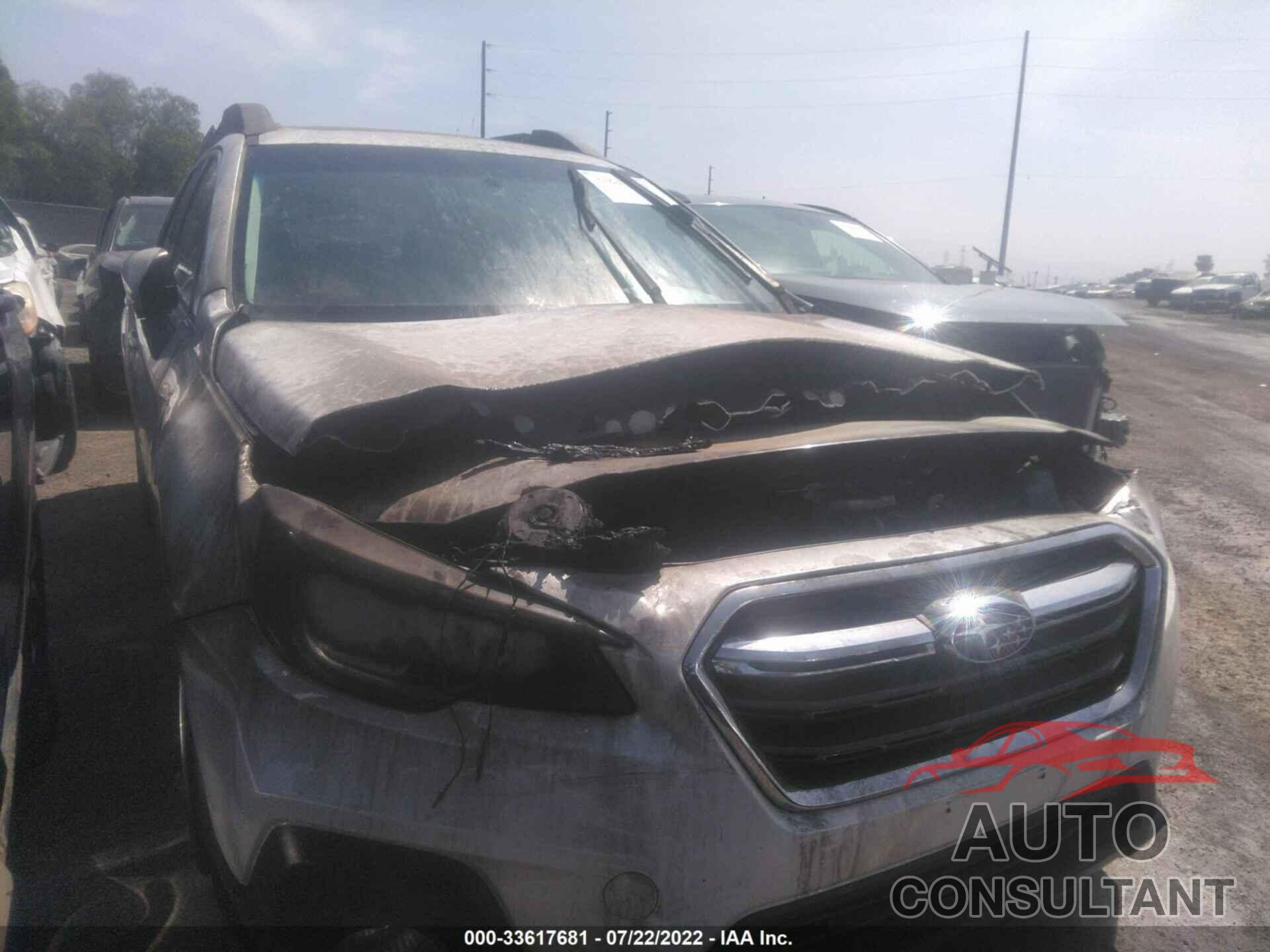 SUBARU OUTBACK 2019 - 4S4BSAHC2K3322482