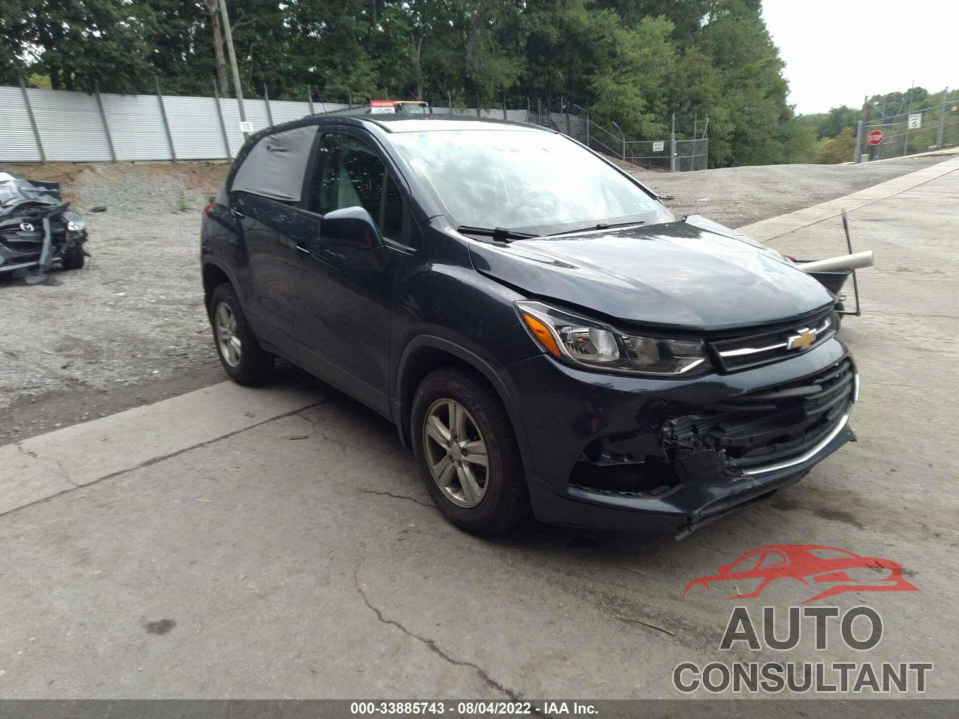 CHEVROLET TRAX 2018 - 3GNCJNSB9JL255571