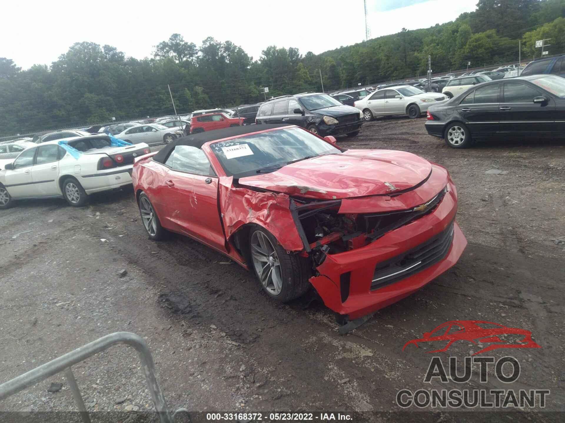 CHEVROLET CAMARO 2017 - 1G1FB3DS6H0202458