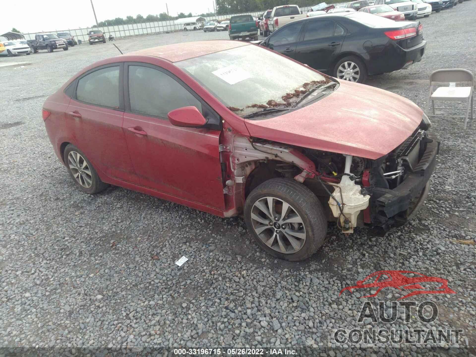 HYUNDAI ACCENT 2017 - KMHCT4AEXHU371334