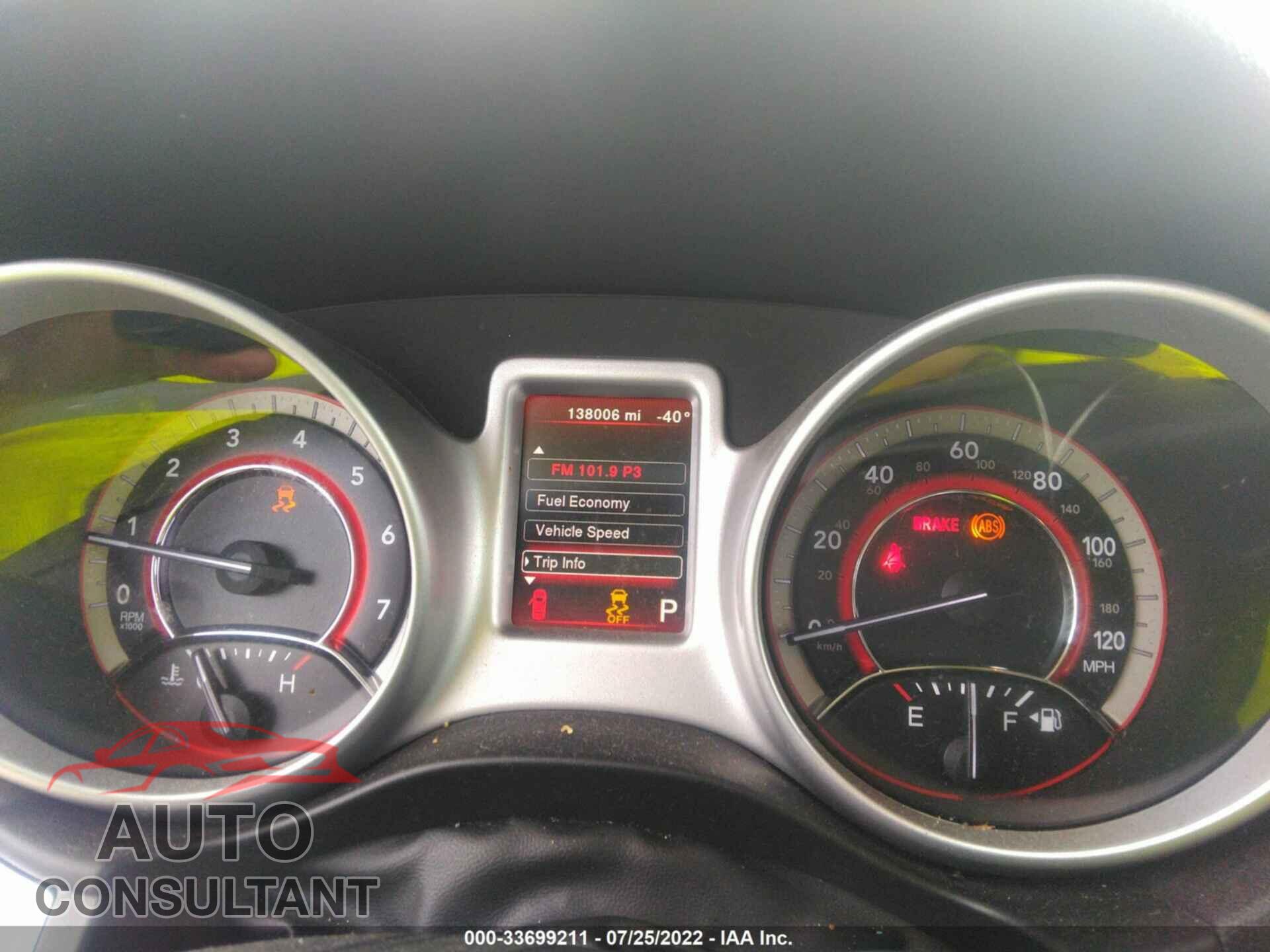 DODGE JOURNEY 2017 - 3C4PDCAB9HT519762