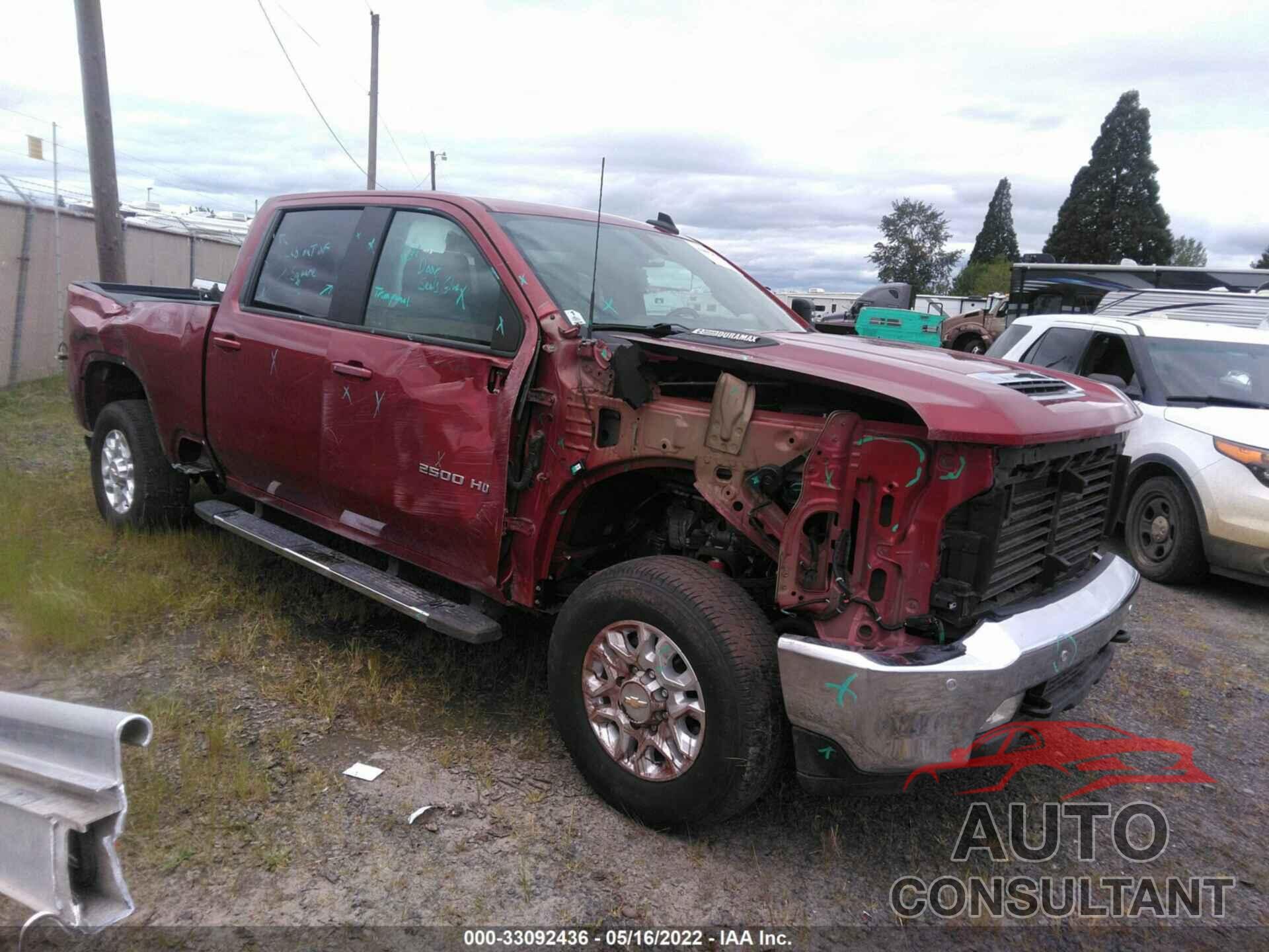 CHEVROLET SILVERADO 2500HD 2021 - 1GC4YNEY9MF162430