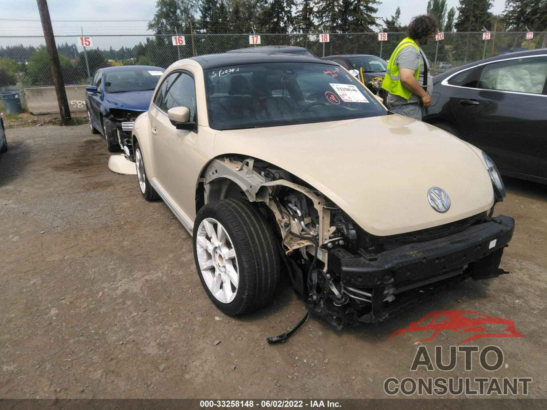 VOLKSWAGEN BEETLE 2019 - 3VWFD7AT2KM701393