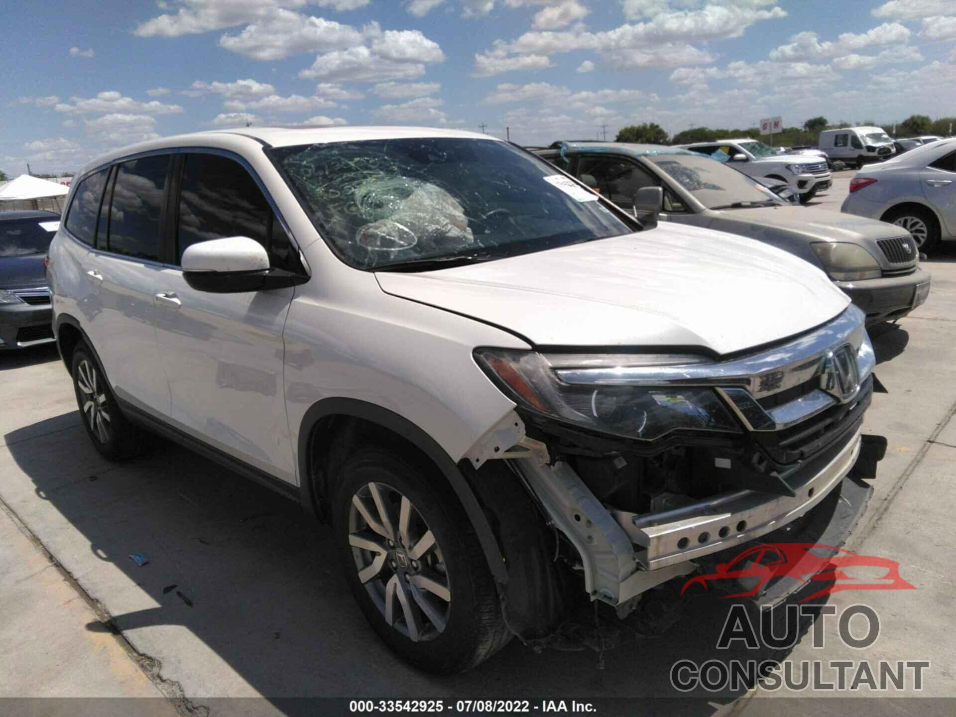 HONDA PILOT 2019 - 5FNYF5H53KB027082