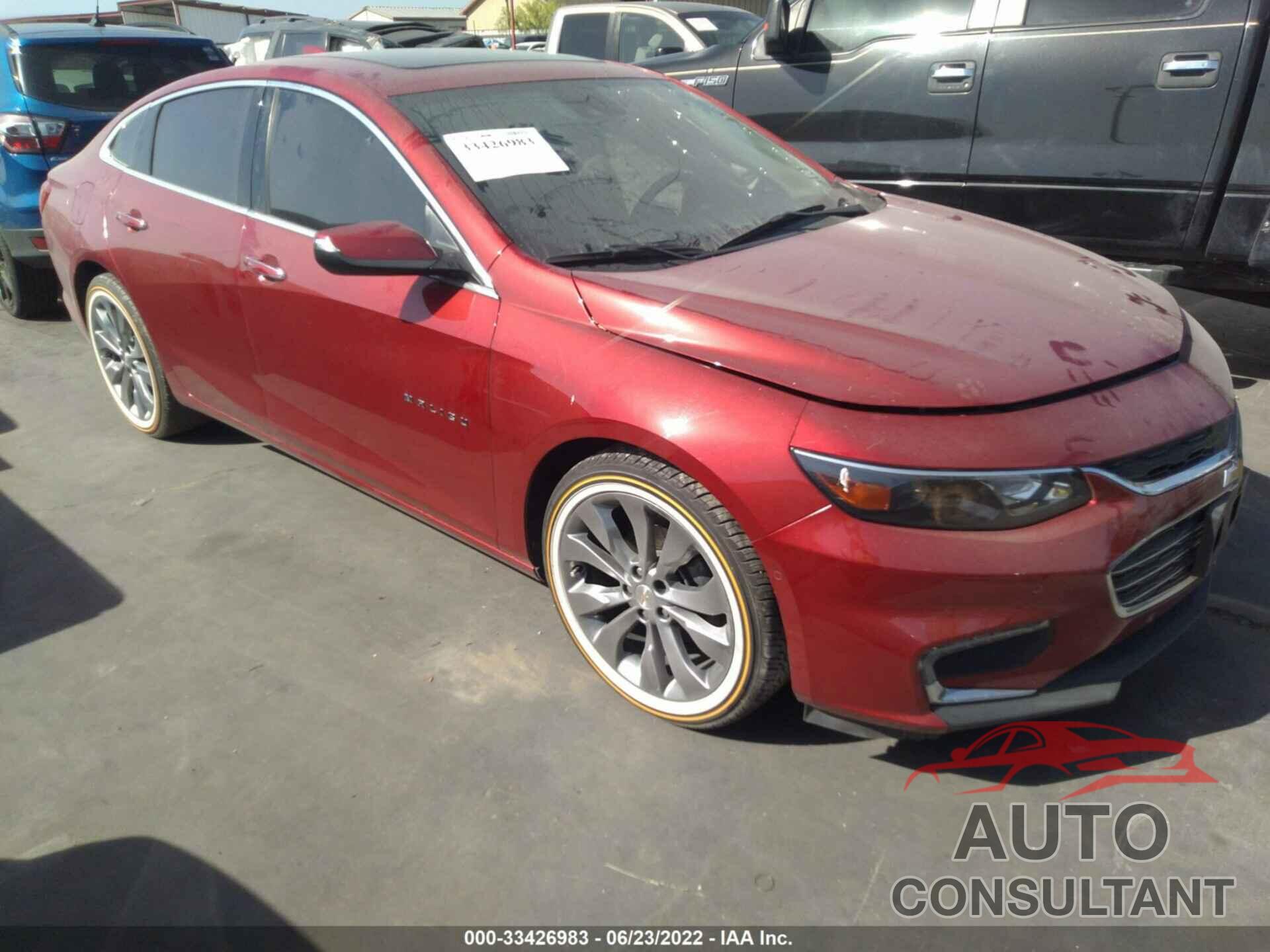 CHEVROLET MALIBU 2016 - 1G1ZH5SX7GF309844