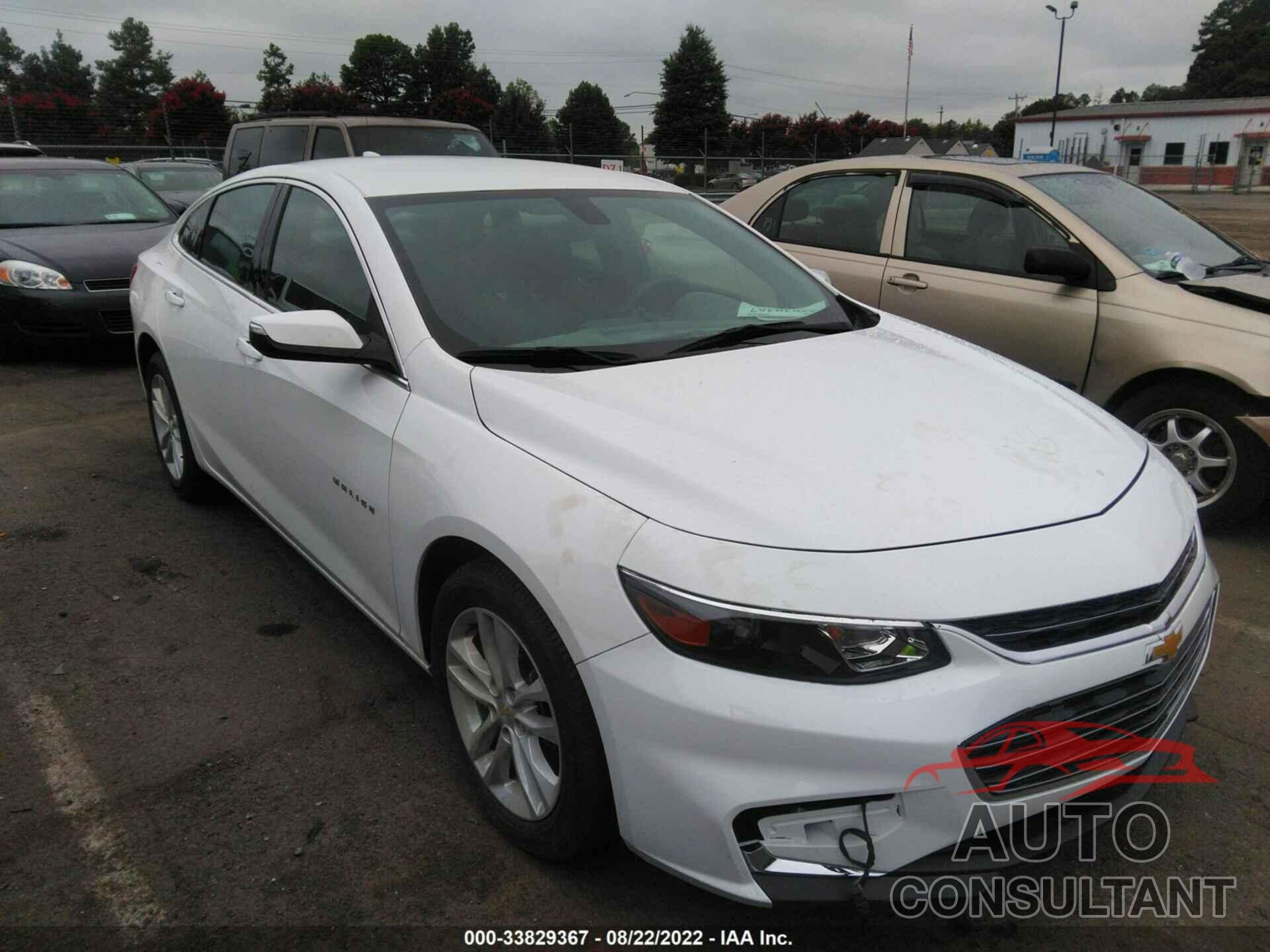 CHEVROLET MALIBU 2016 - 1G1ZE5ST9GF245859