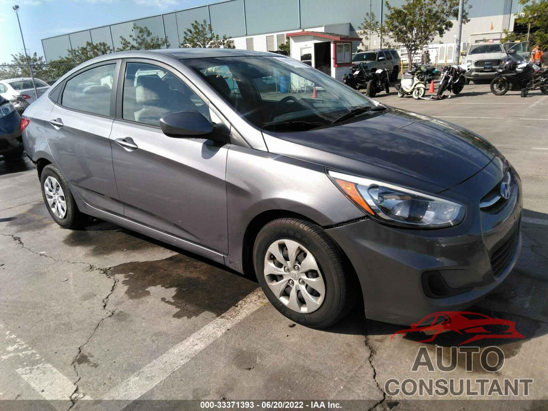 HYUNDAI ACCENT 2016 - KMHCT4AE8GU090650