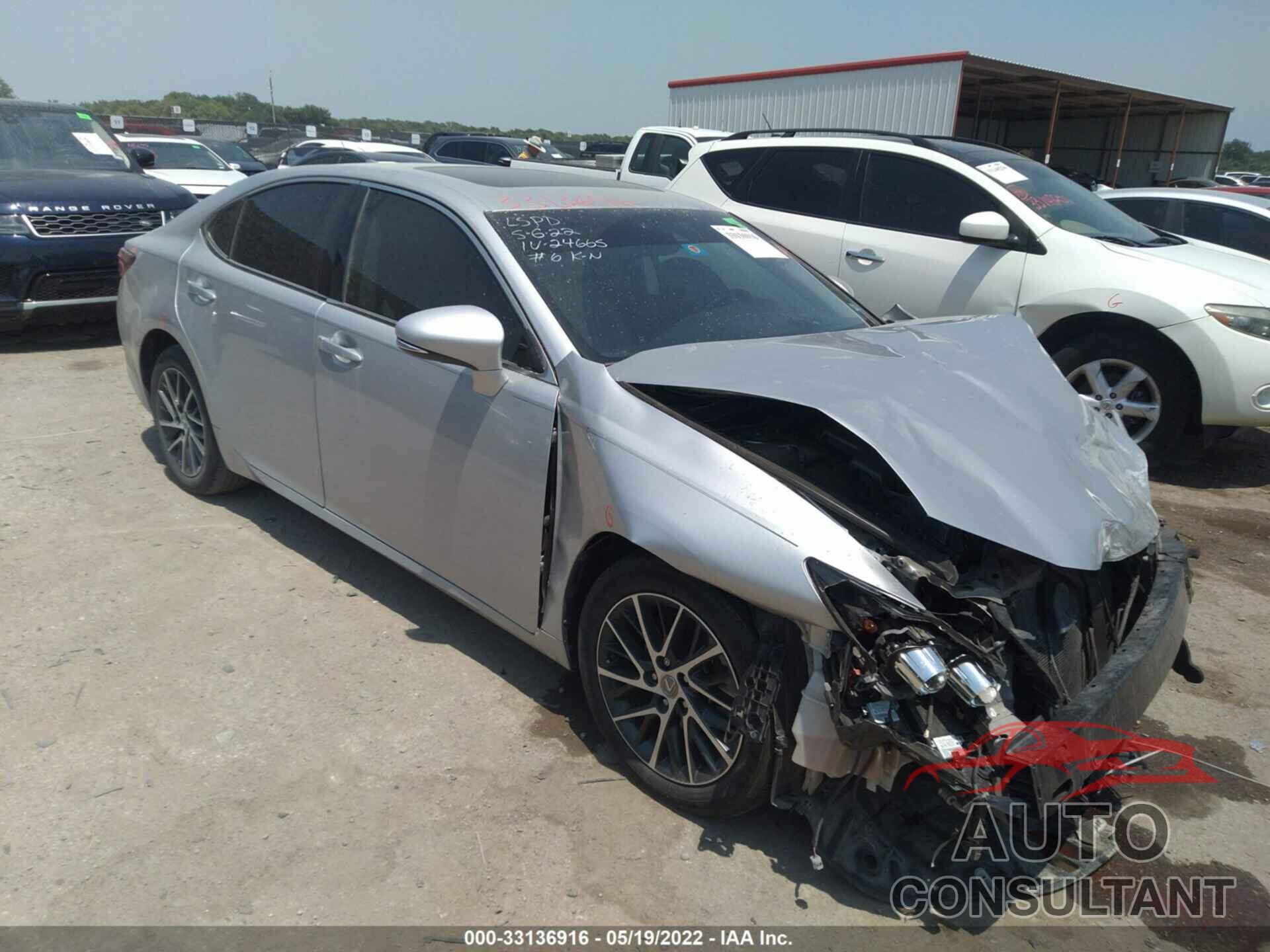 LEXUS ES 2018 - 58ABK1GG0JU108628