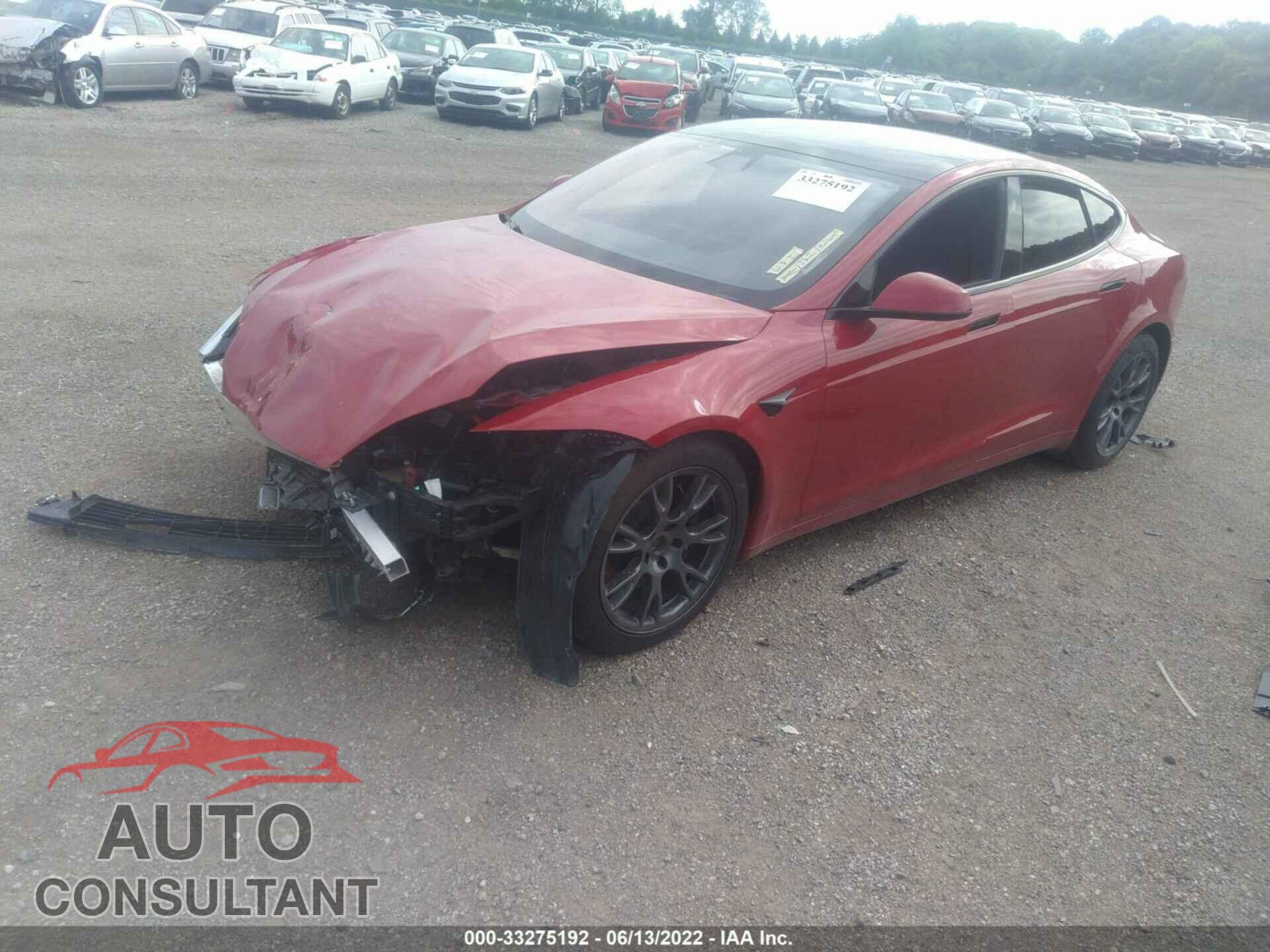 TESLA MODEL S 2021 - 5YJSA1E65MF442417
