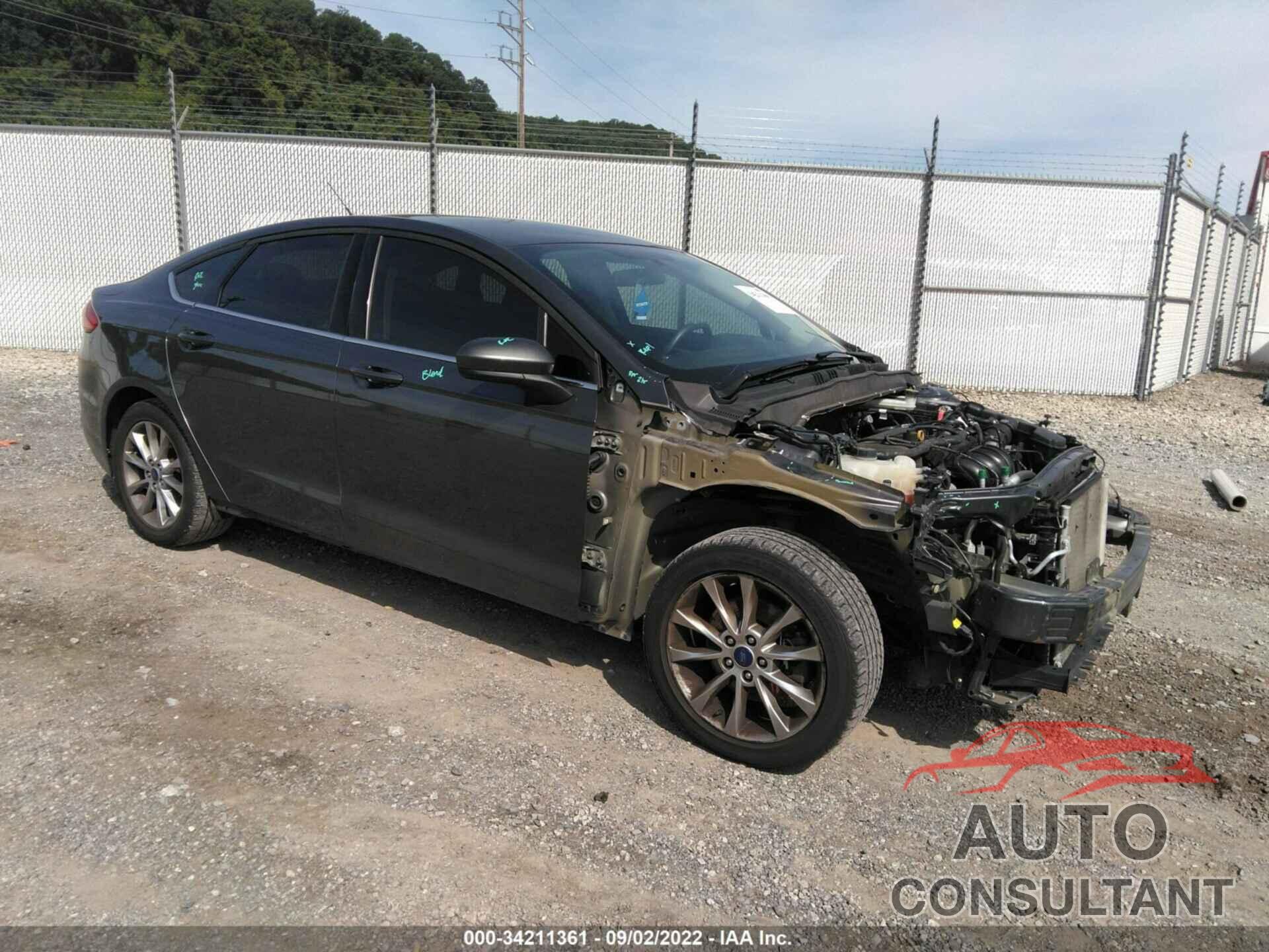 FORD FUSION 2017 - 3FA6P0H74HR188918