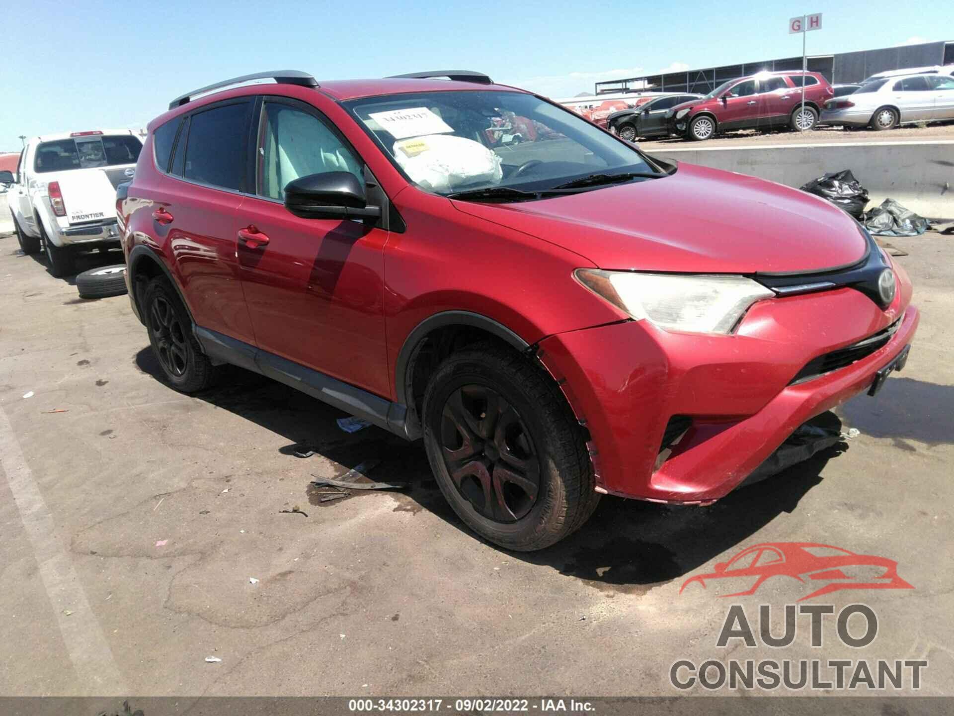 TOYOTA RAV4 2017 - 2T3ZFREV5HW366347