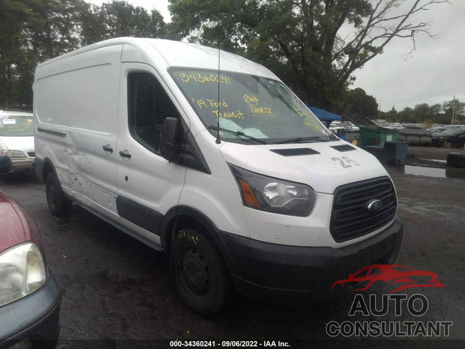 FORD TRANSIT VAN 2019 - 1FTYR2CM9KKA88332