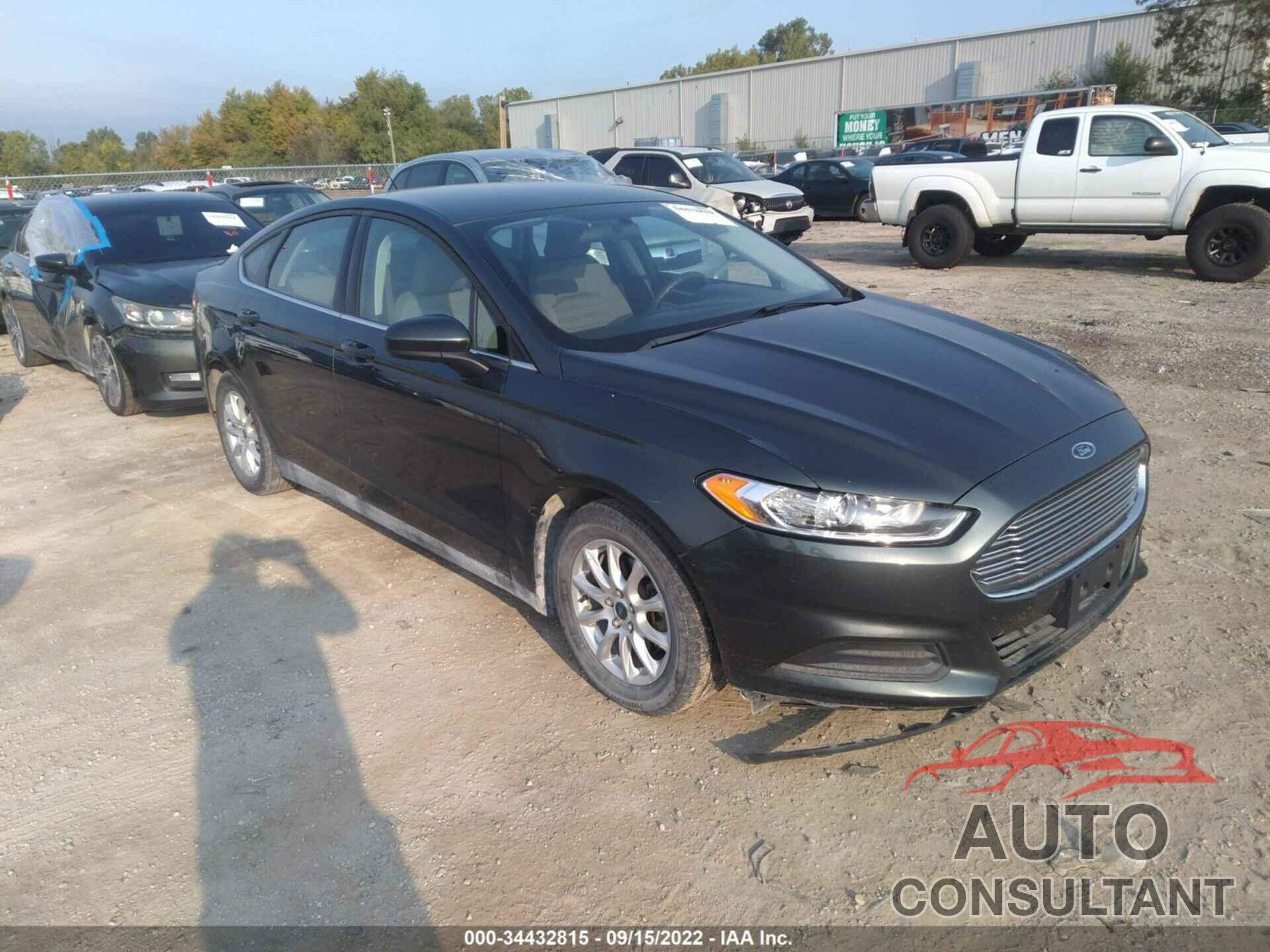FORD FUSION 2016 - 3FA6P0G76GR159405