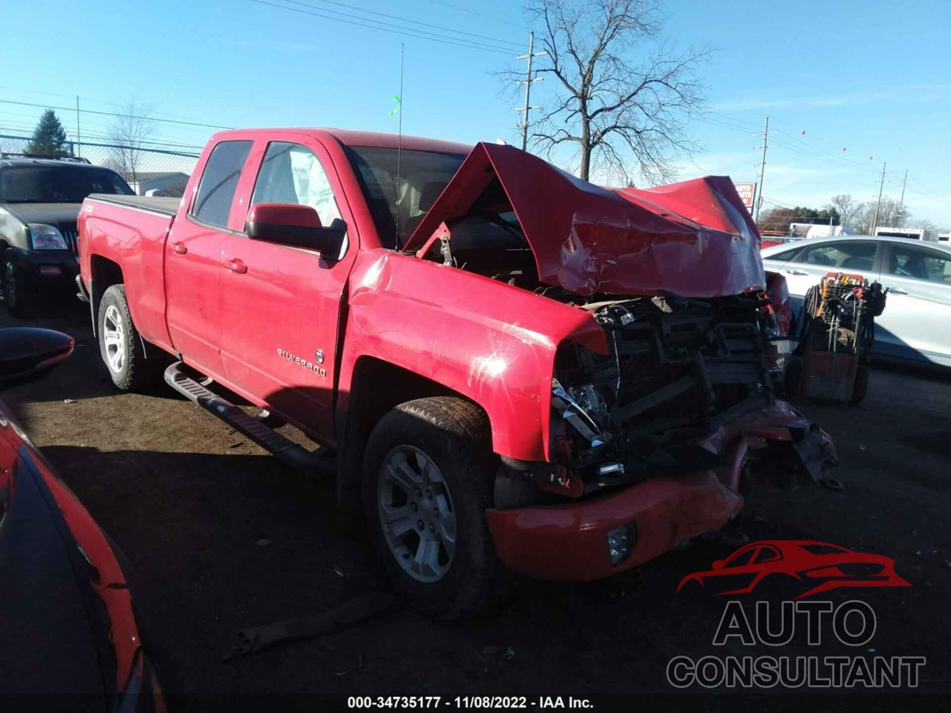 CHEVROLET SILVERADO 1500 2017 - 1GCVKREC9HZ333652