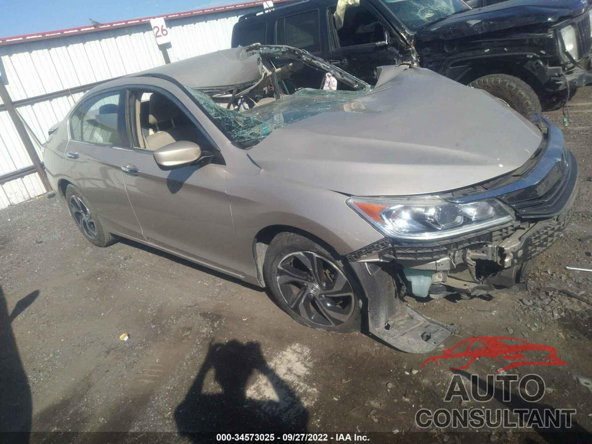 HONDA ACCORD SEDAN 2017 - 1HGCR2F38HA168024