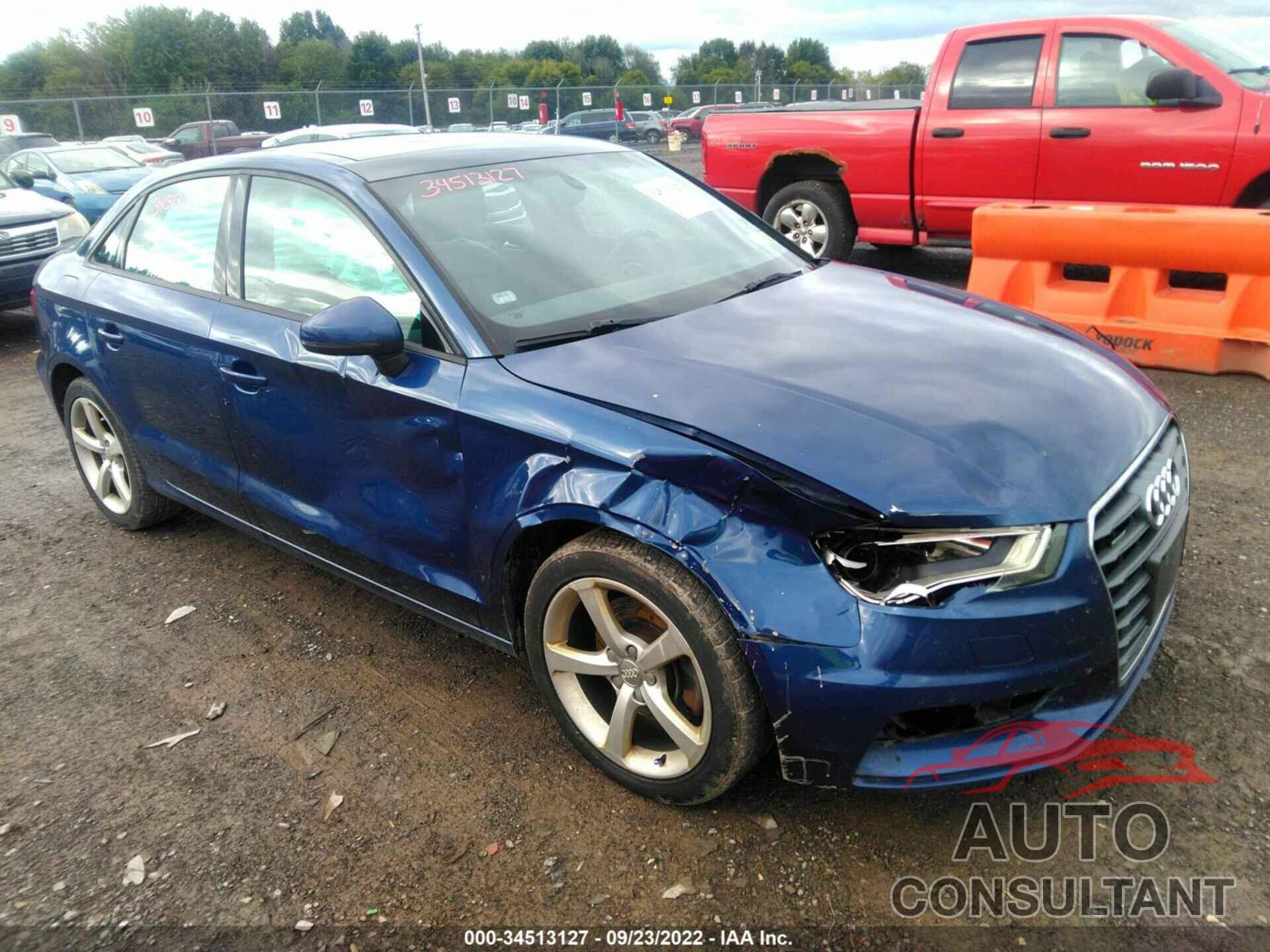 AUDI A3 2016 - WAUB8GFF9G1051343