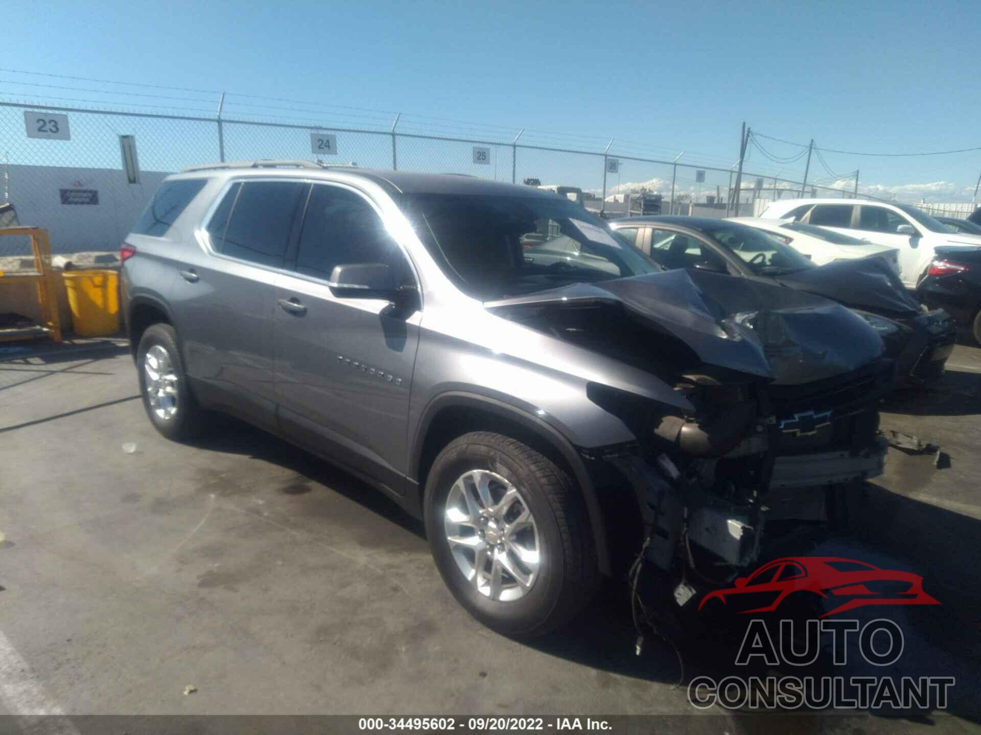 CHEVROLET TRAVERSE 2020 - 1GNERGKW7LJ281287