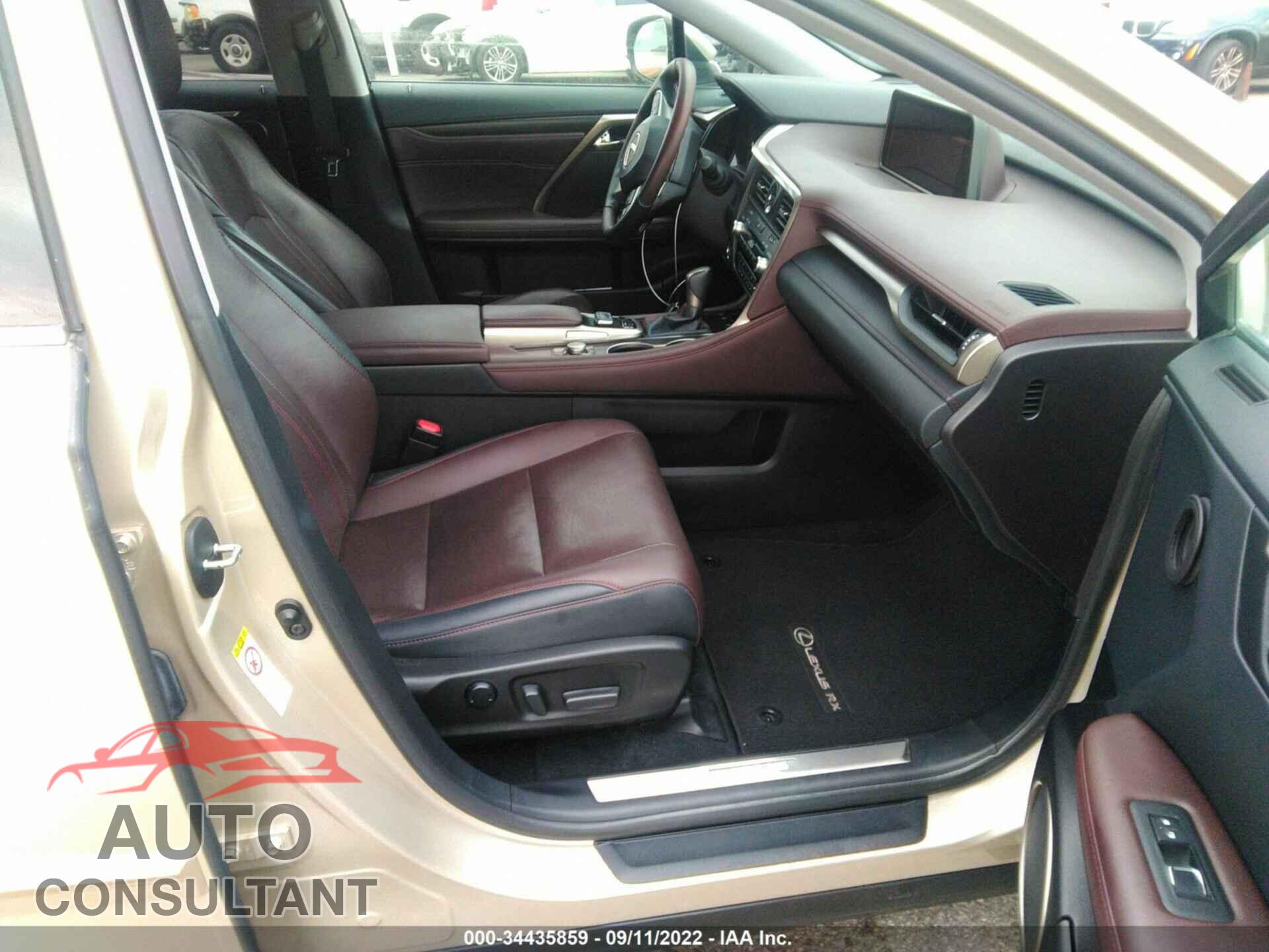 LEXUS RX 2017 - 2T2ZZMCA9HC093123