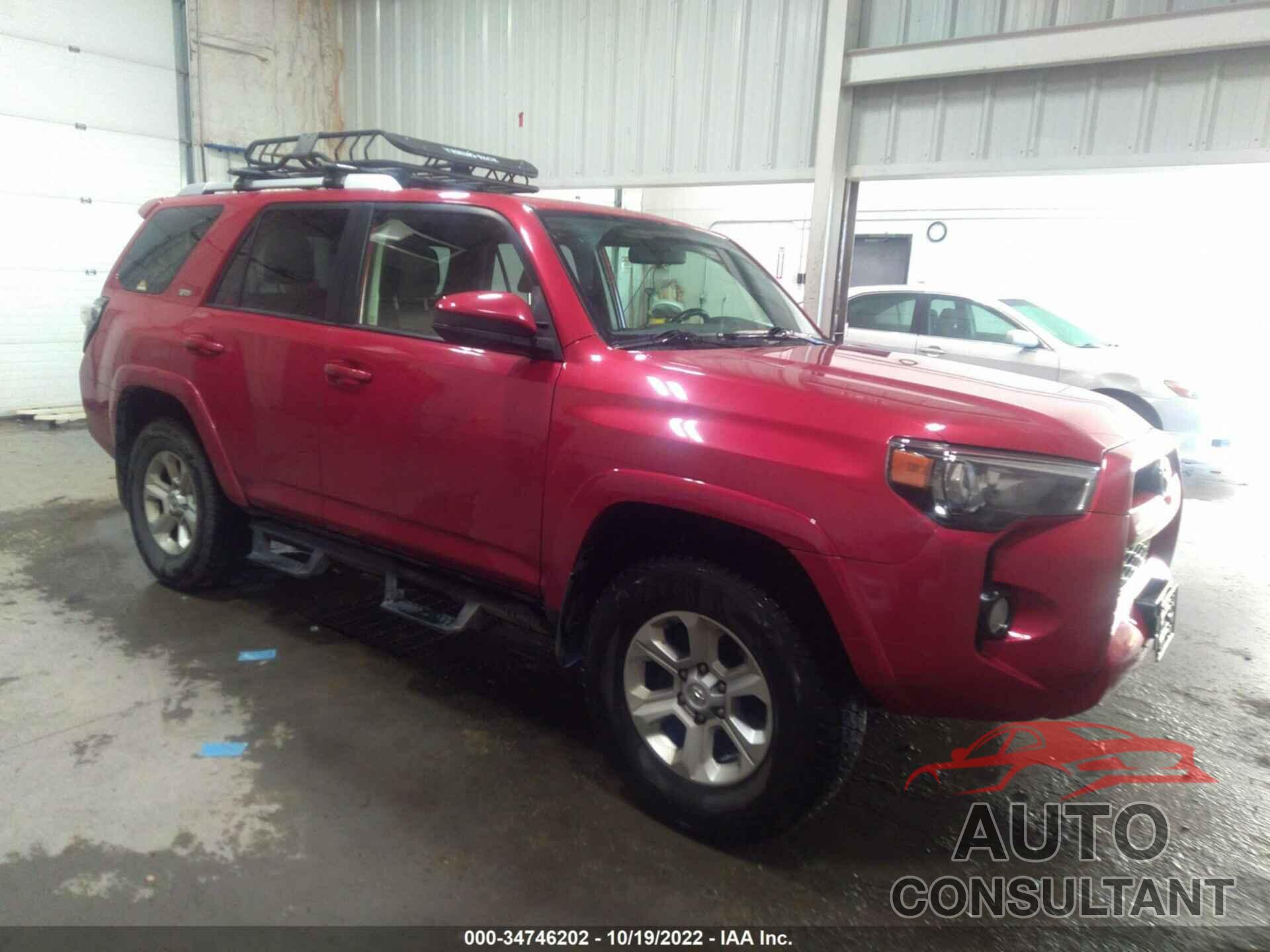 TOYOTA 4RUNNER 2016 - JTEBU5JR7G5329164