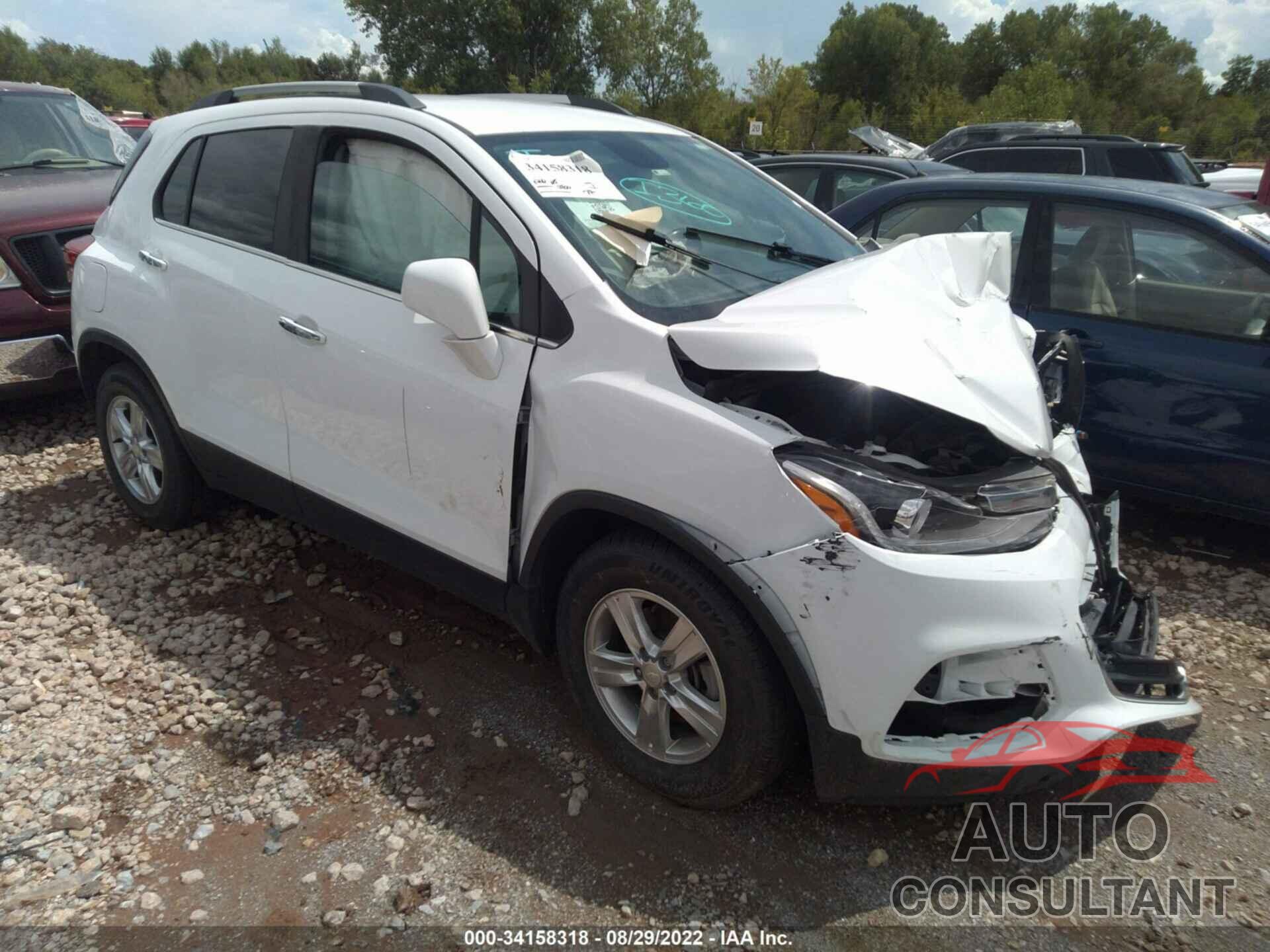 CHEVROLET TRAX 2019 - 3GNCJLSB4KL342512