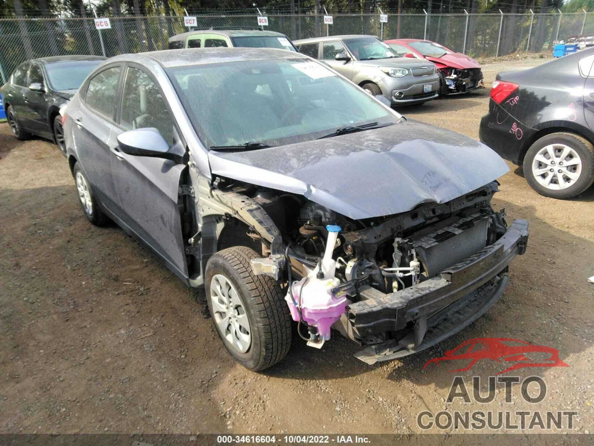 HYUNDAI ACCENT 2016 - KMHCT4AE6GU068954