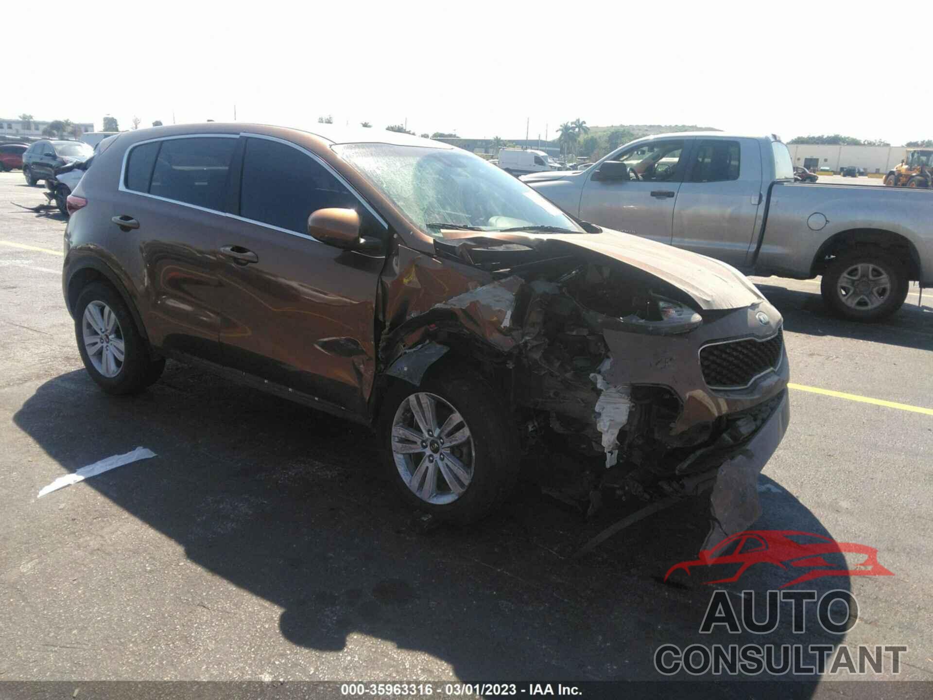 KIA SPORTAGE 2018 - KNDPM3AC9J7304854