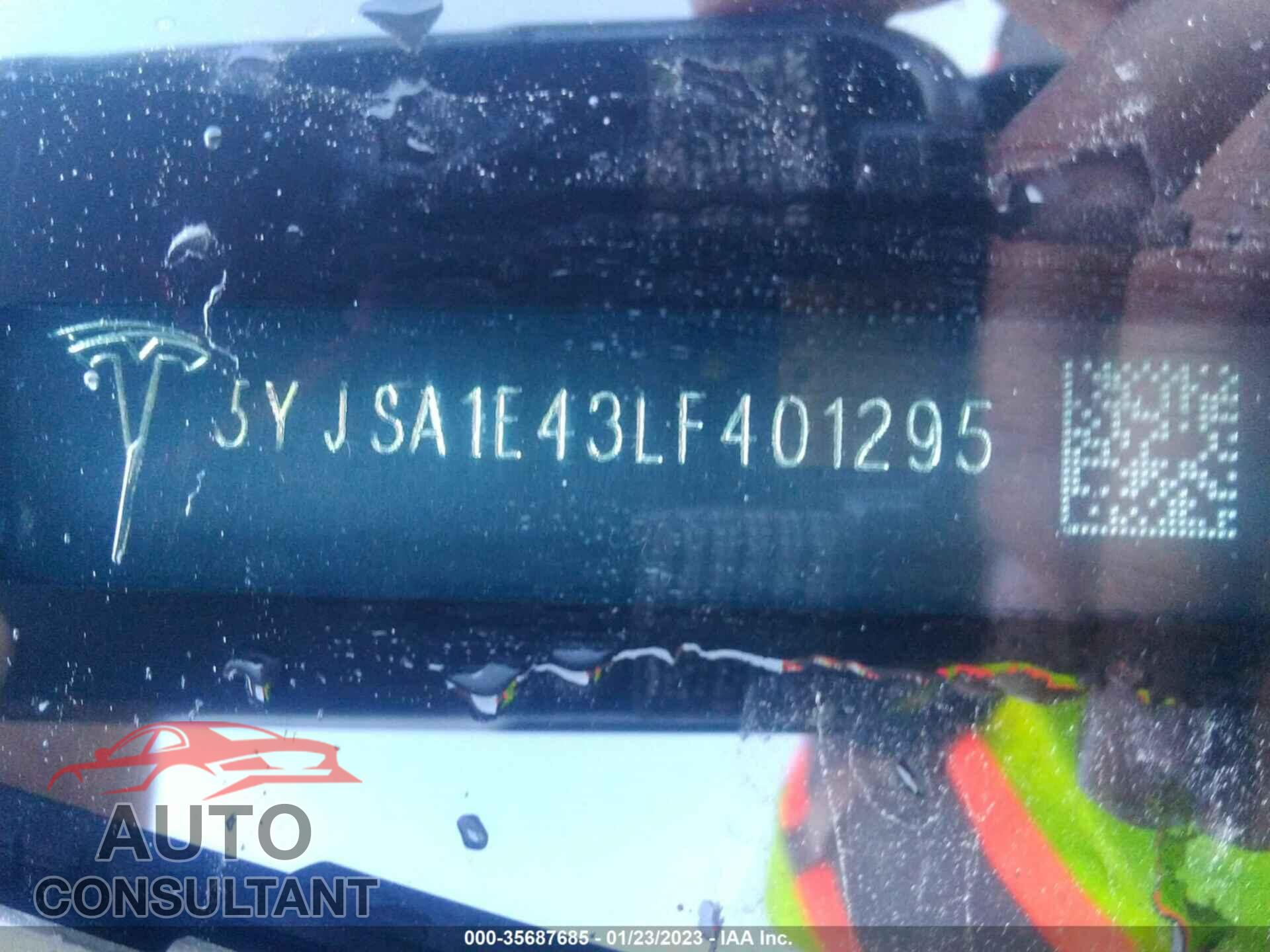 TESLA MODEL S 2020 - 5YJSA1E43LF401295