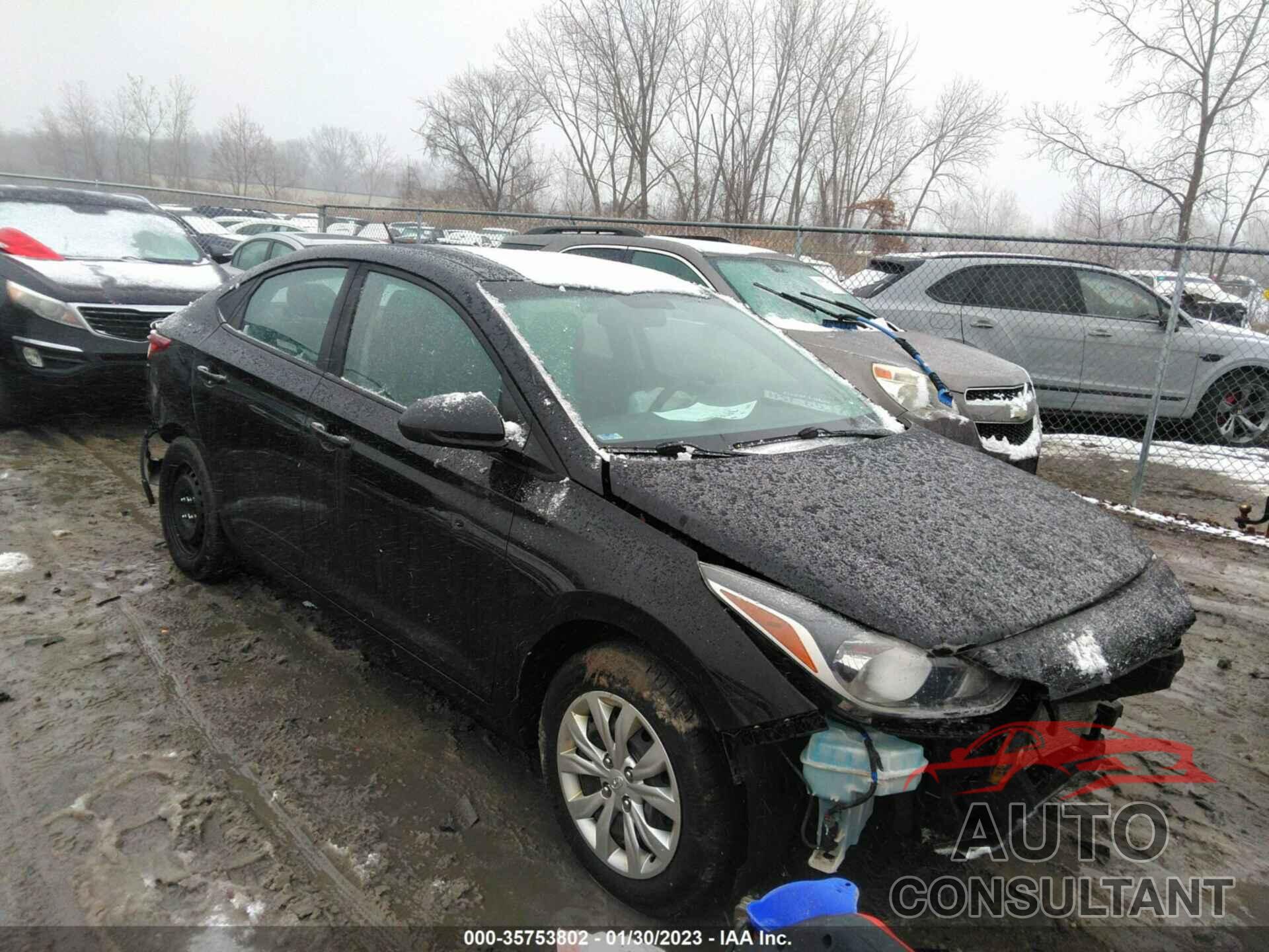 HYUNDAI ACCENT 2018 - 3KPC24A37JE021119