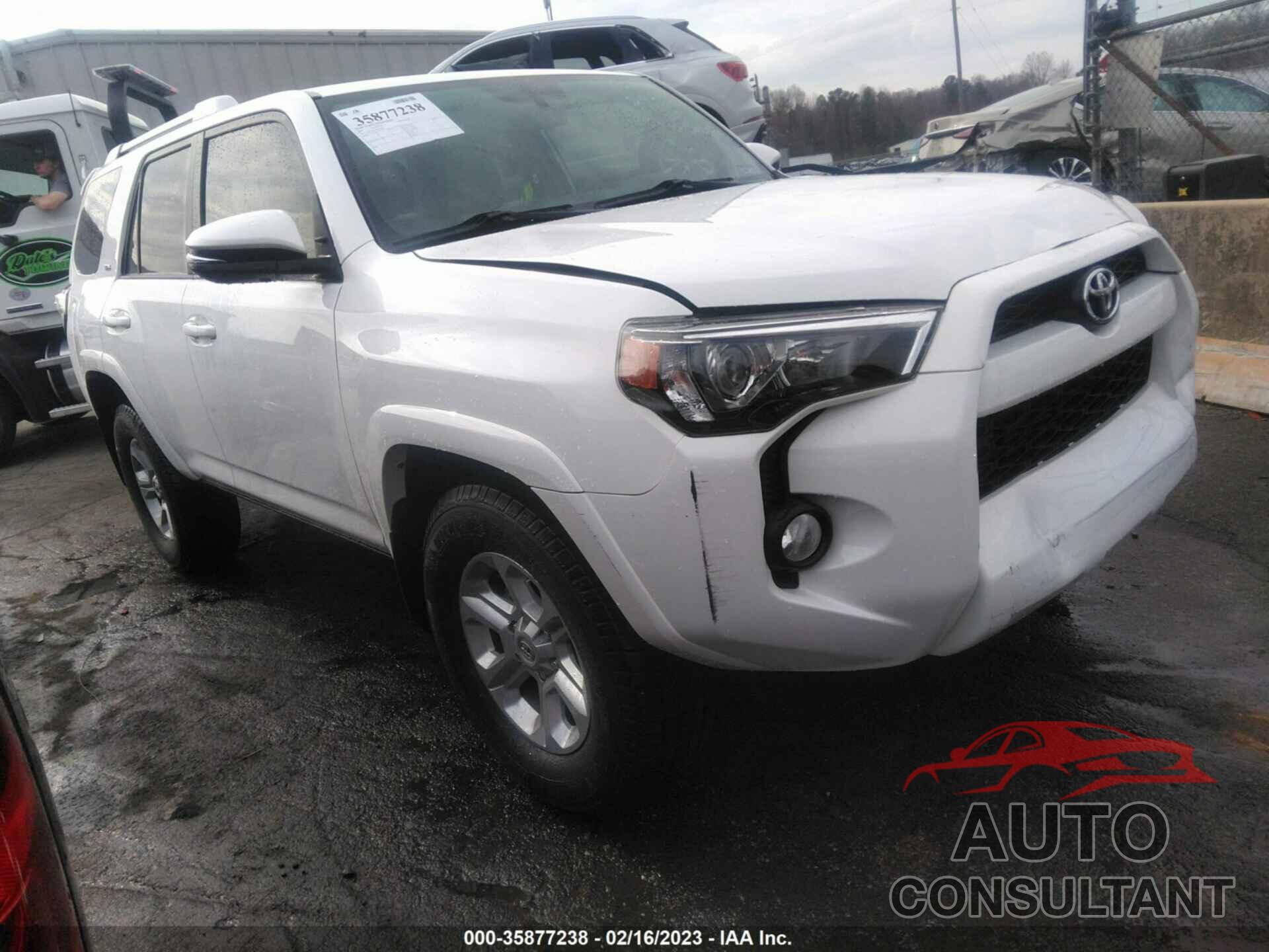 TOYOTA 4RUNNER 2017 - JTEZU5JR7H5152809