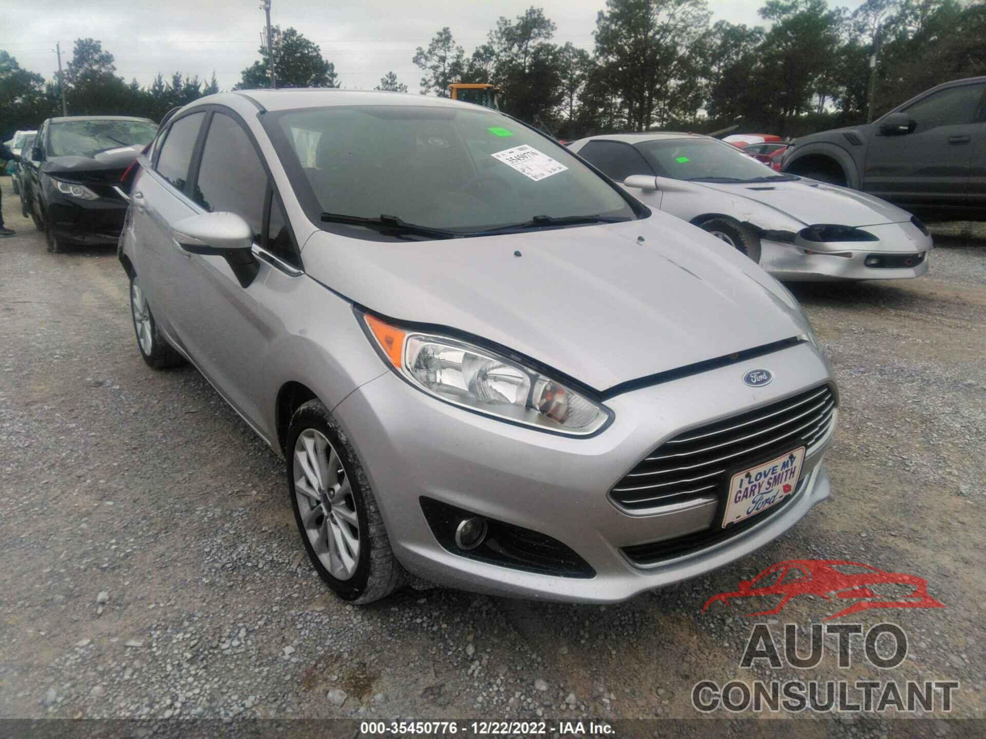 FORD FIESTA 2017 - 3FADP4FJ7HM123975