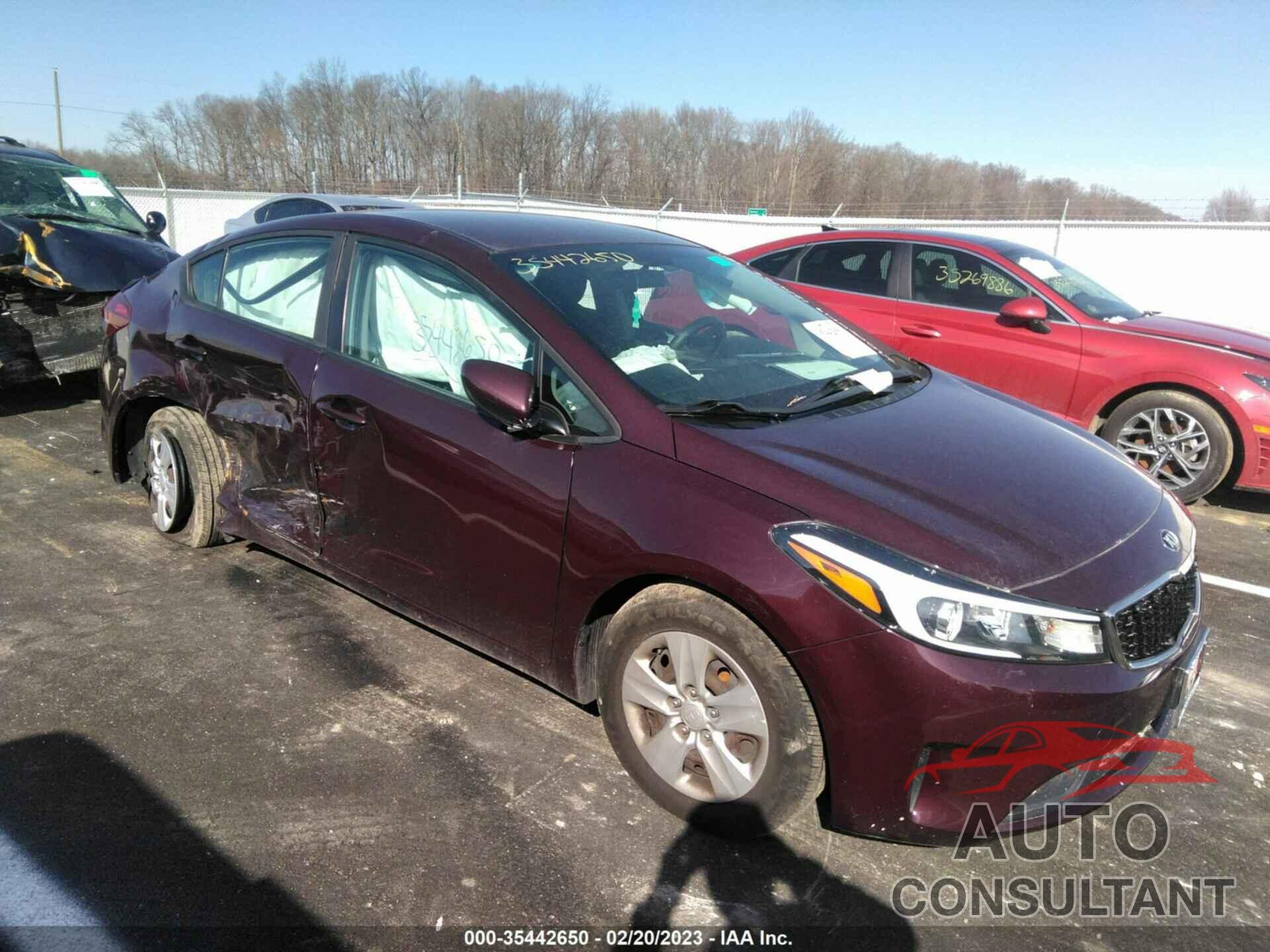 KIA FORTE 2017 - 3KPFK4A72HE143042