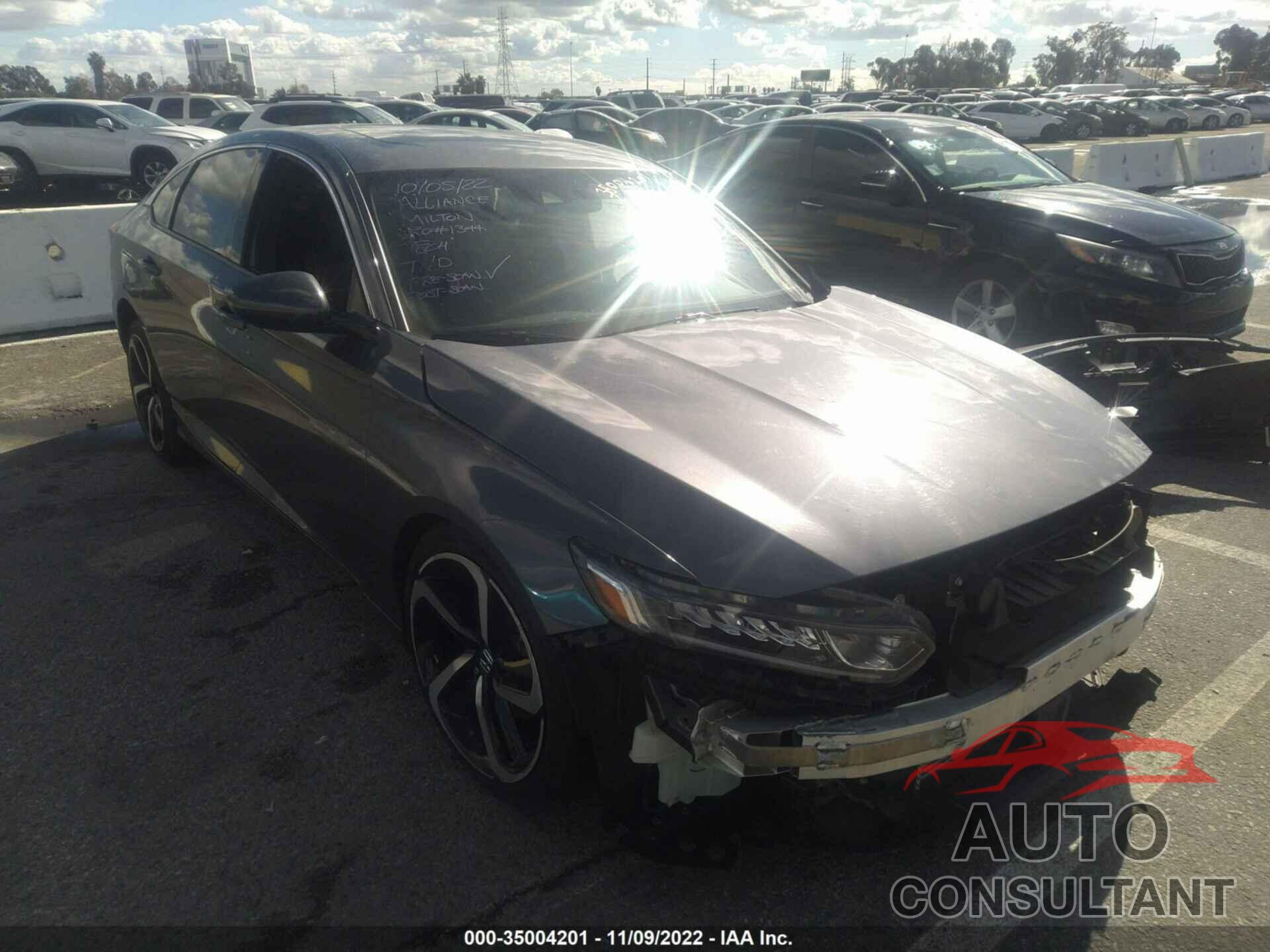 HONDA ACCORD SEDAN 2019 - 1HGCV2F30KA033574