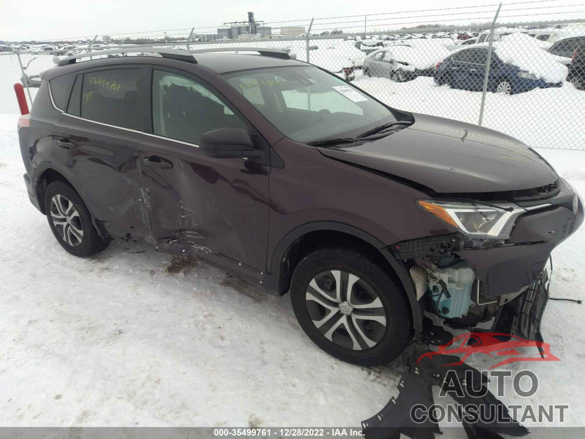 TOYOTA RAV4 2018 - 2T3BFREV7JW822274