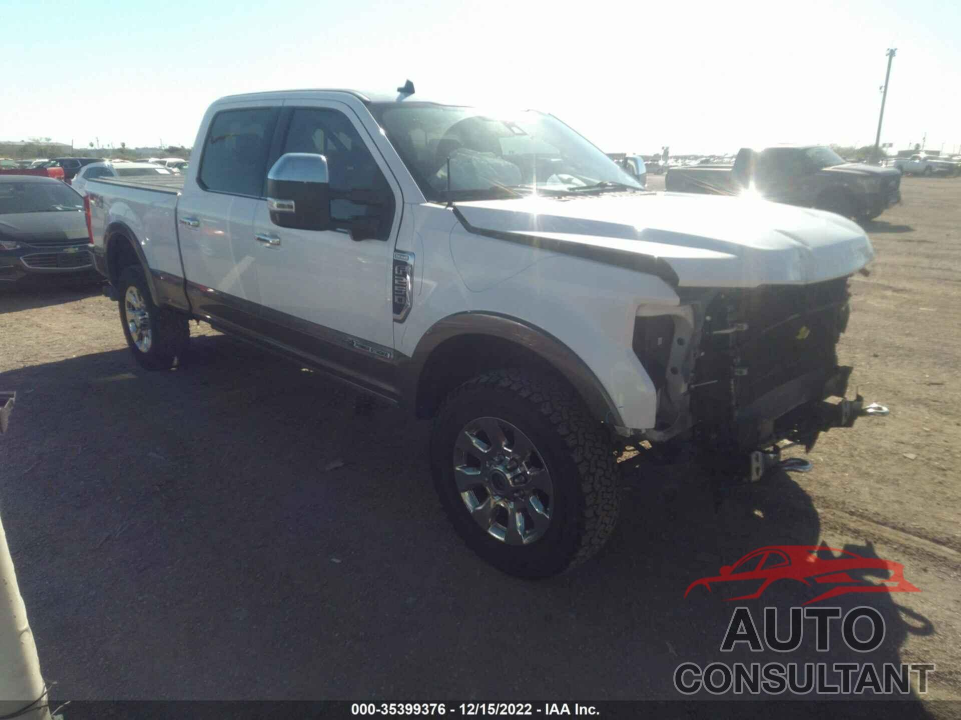 FORD SUPER DUTY F-250 SRW 2019 - 1FT7W2BT5KED82189