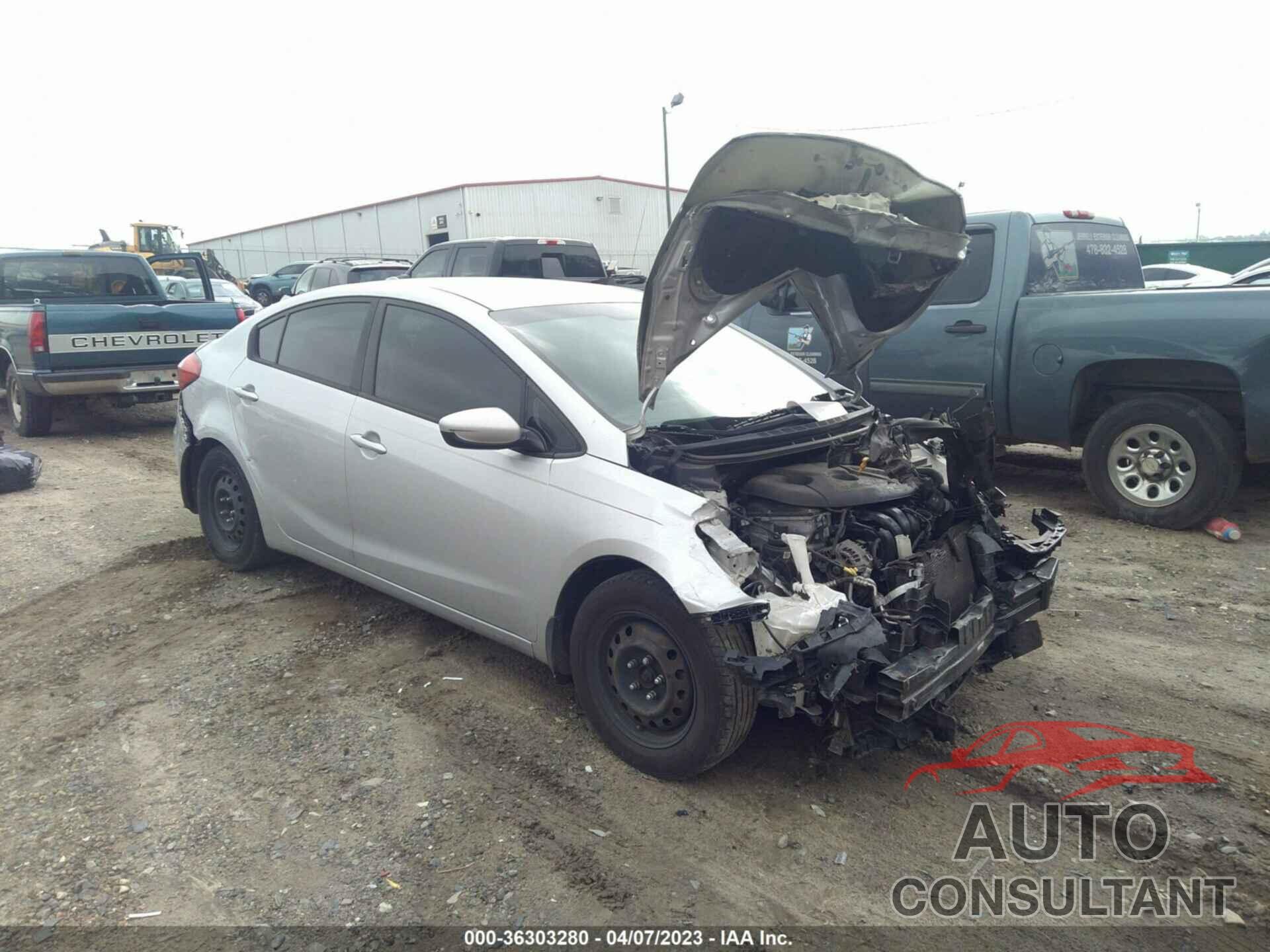 KIA FORTE 2016 - KNAFK4A60G5492327