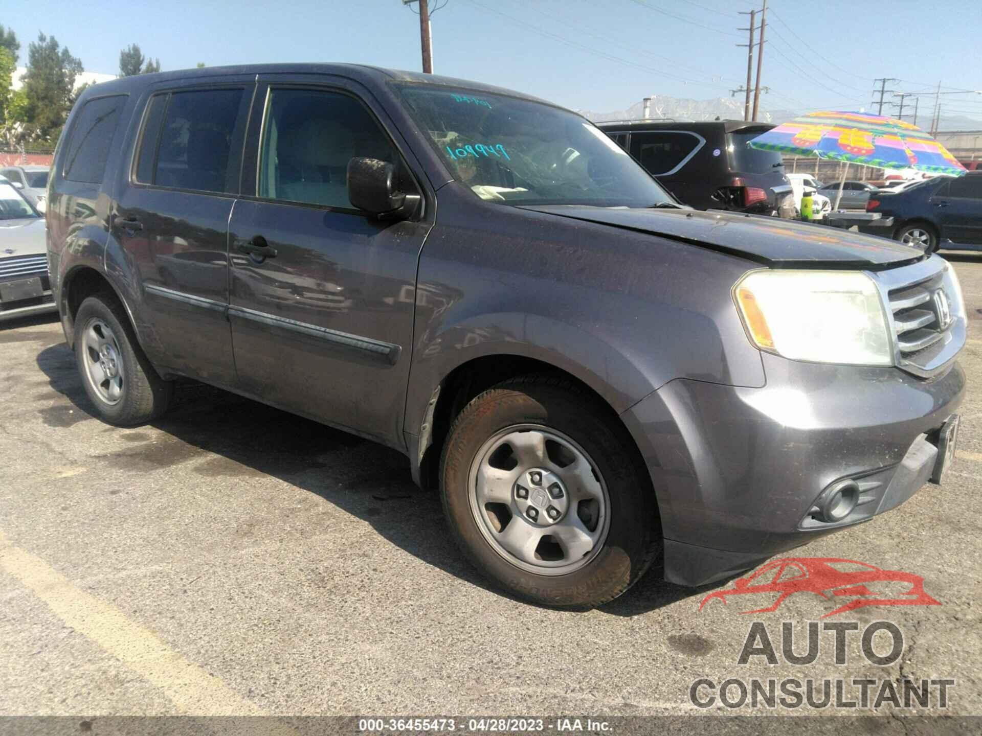 HONDA PILOT 2015 - 5FNYF3H24FB029584