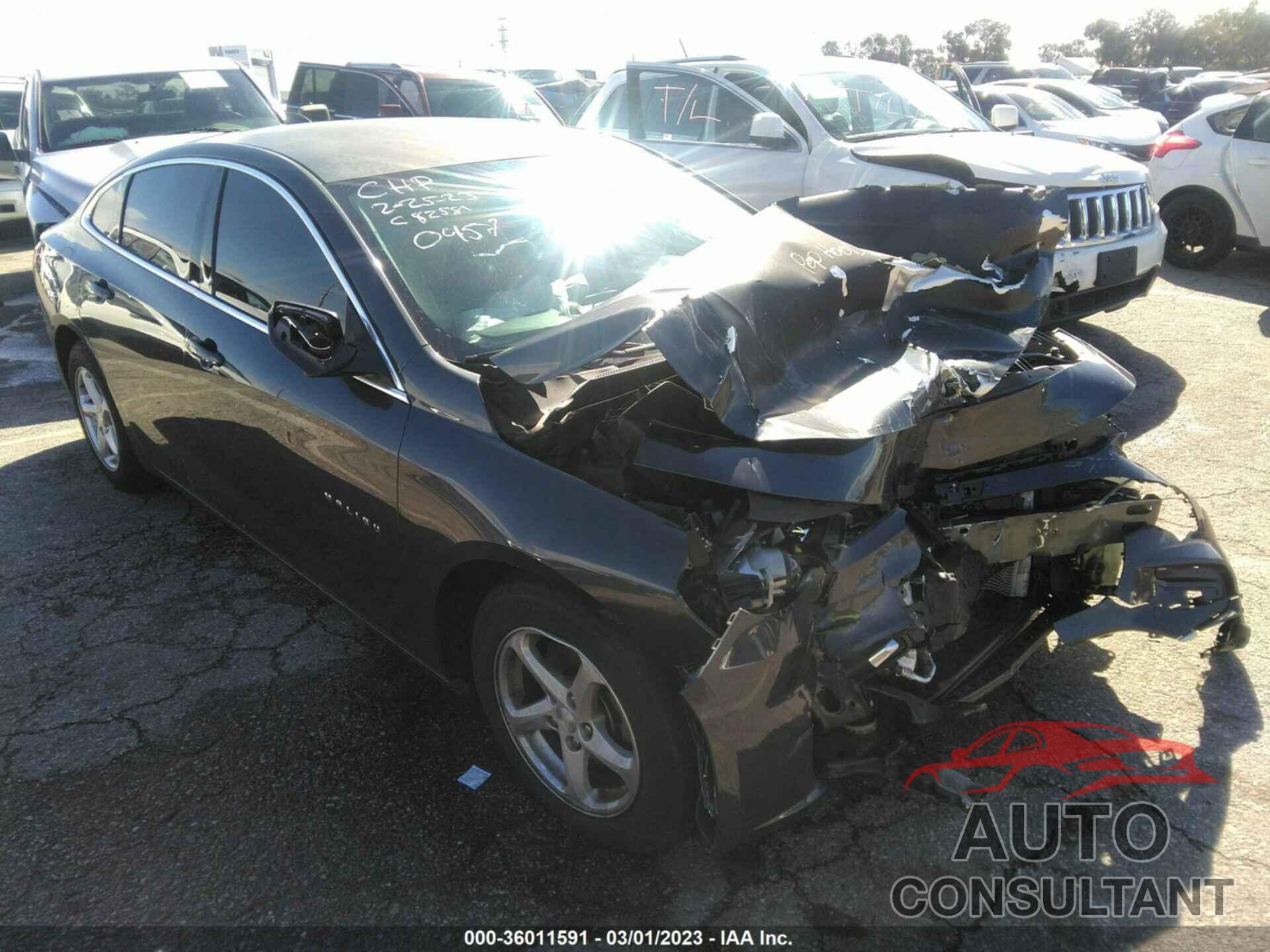CHEVROLET MALIBU 2017 - 1G1ZB5STXHF230457
